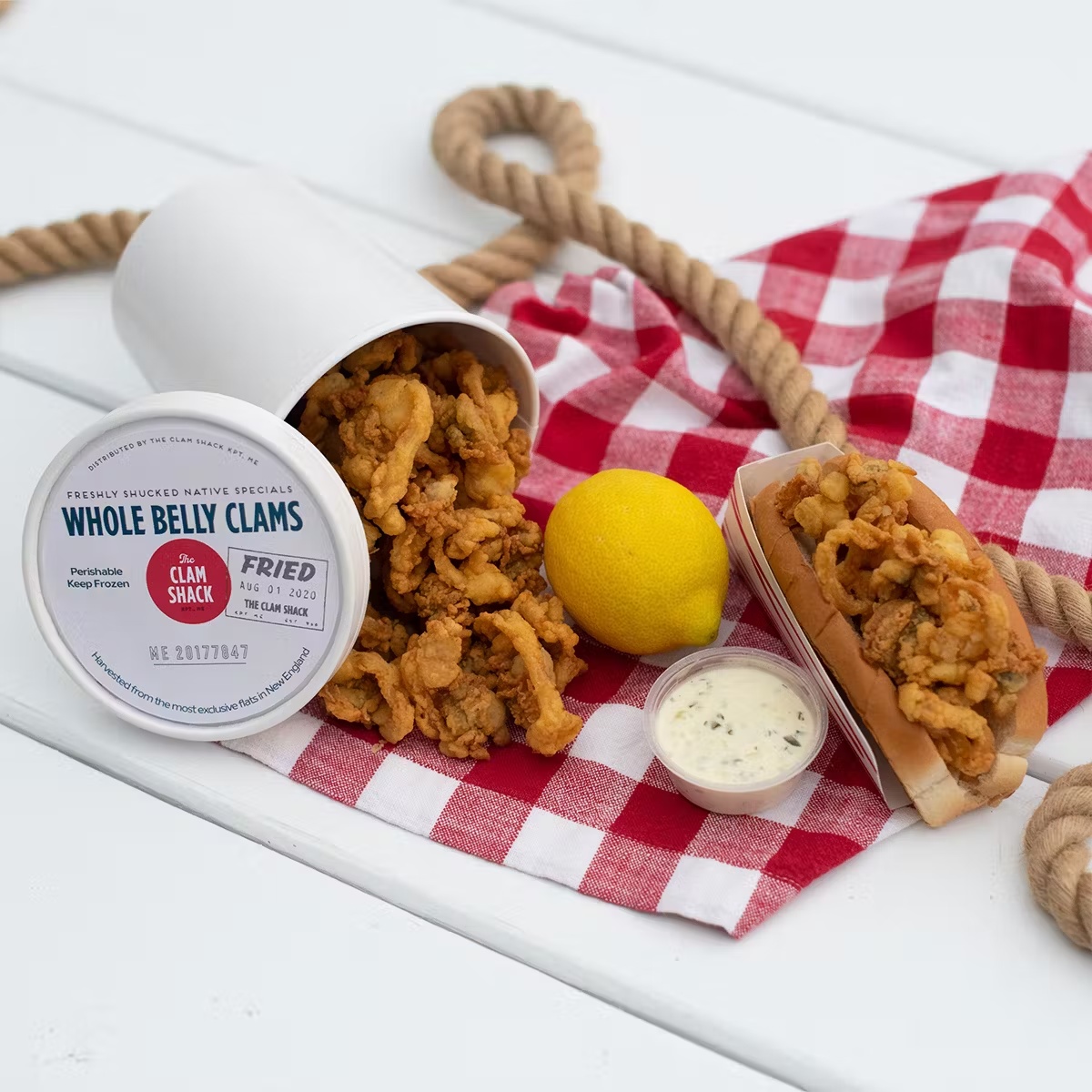 Fried Clam Roll Kit - 4 Pack