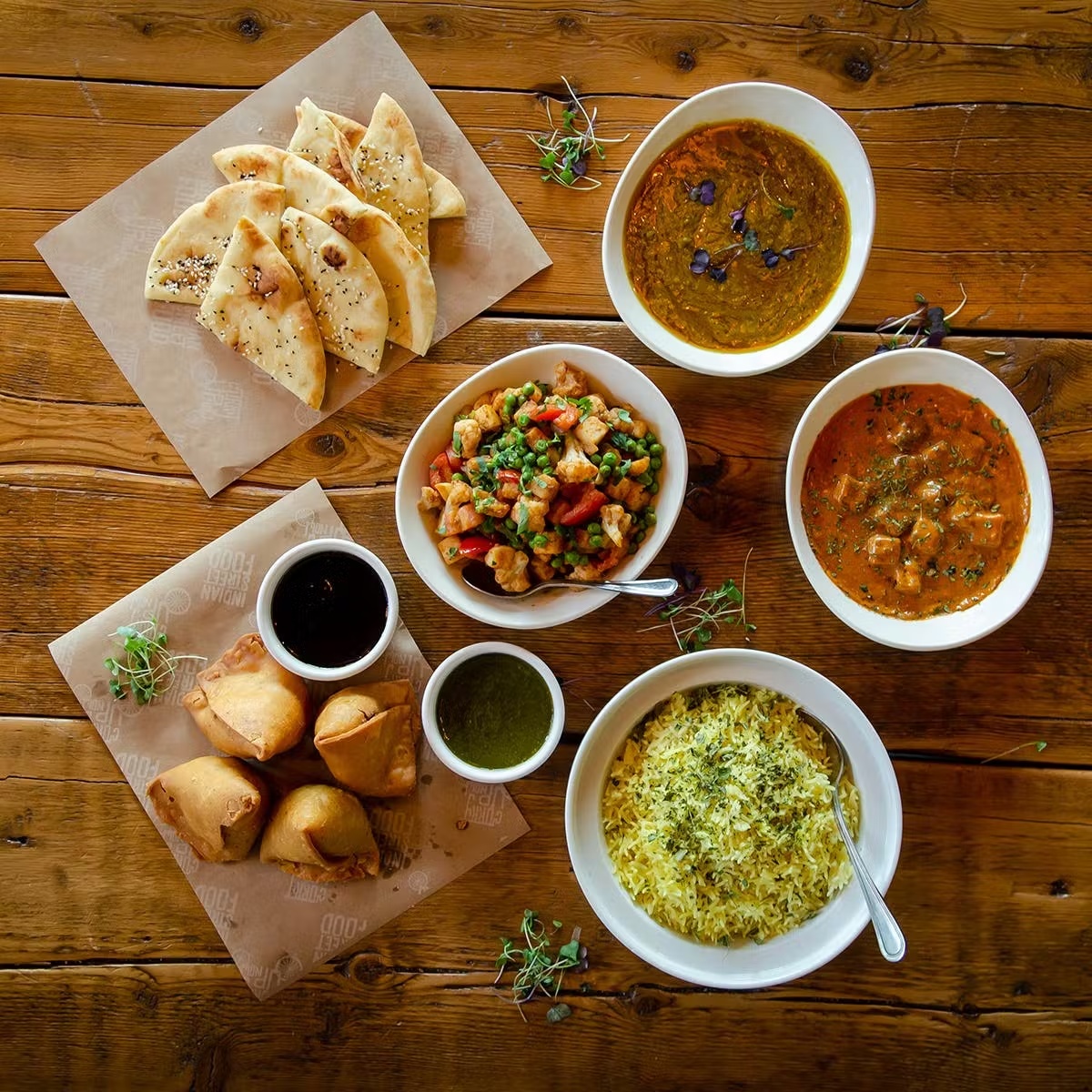 The American Punjabi Family Meal for 4