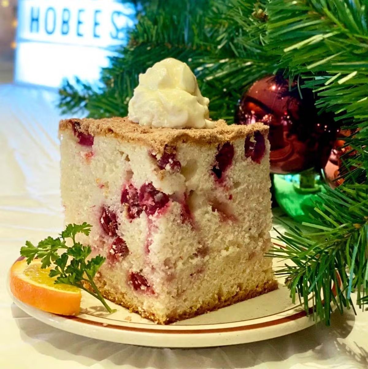 World Famous Cranberry Coffeecake