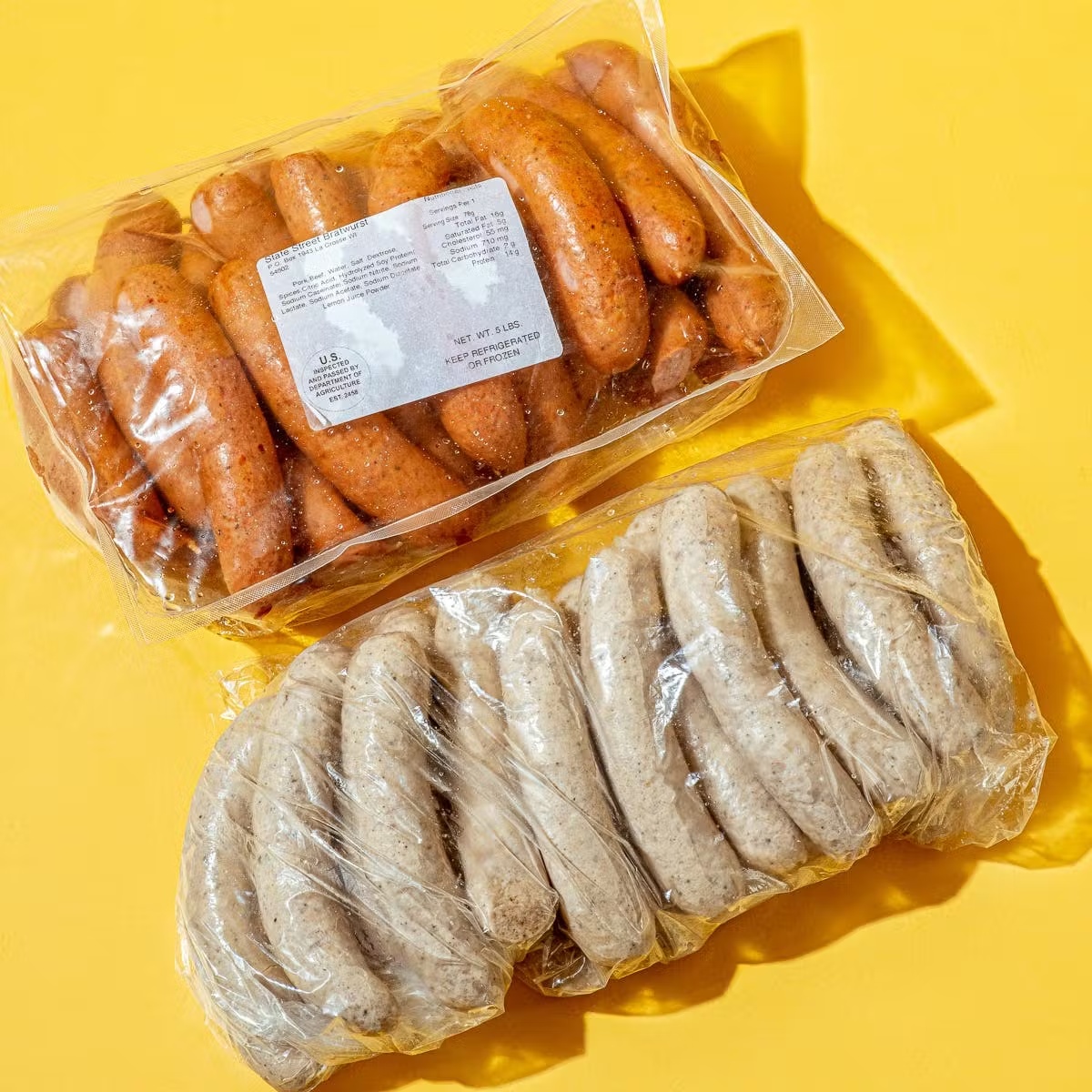 White Brats - 25 Pack