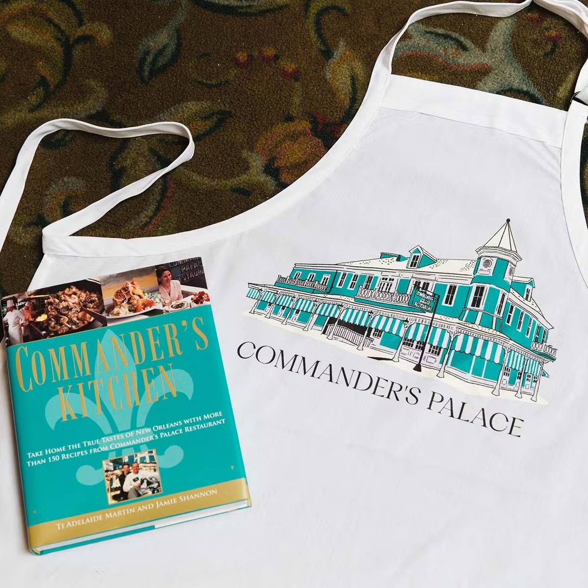 "Cook It Like Commander's" Cookbook + Apron Gift Set