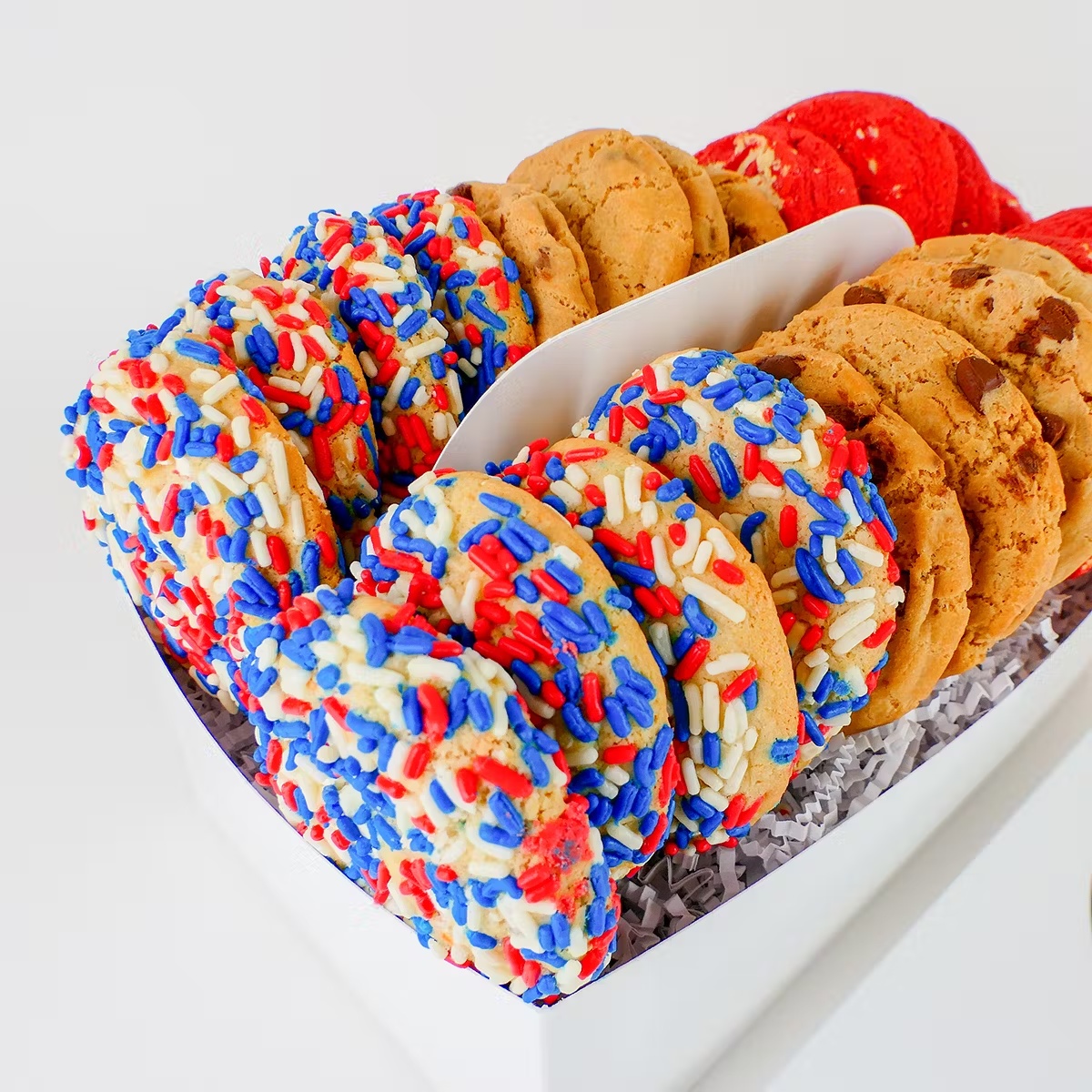 Zakarian's Awesome July 4th Cookies - 2 Dozen