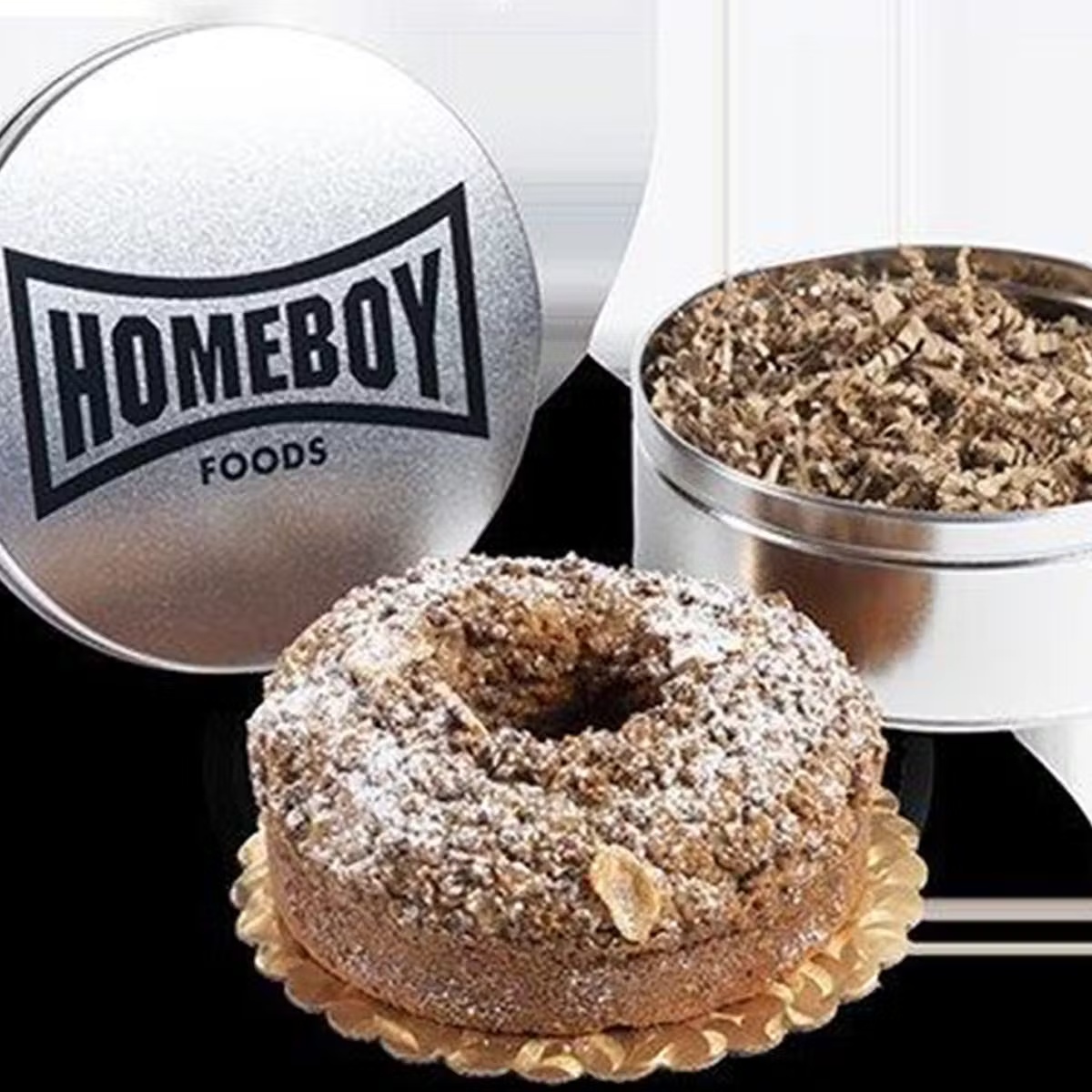 Banana Praline Ring Cake