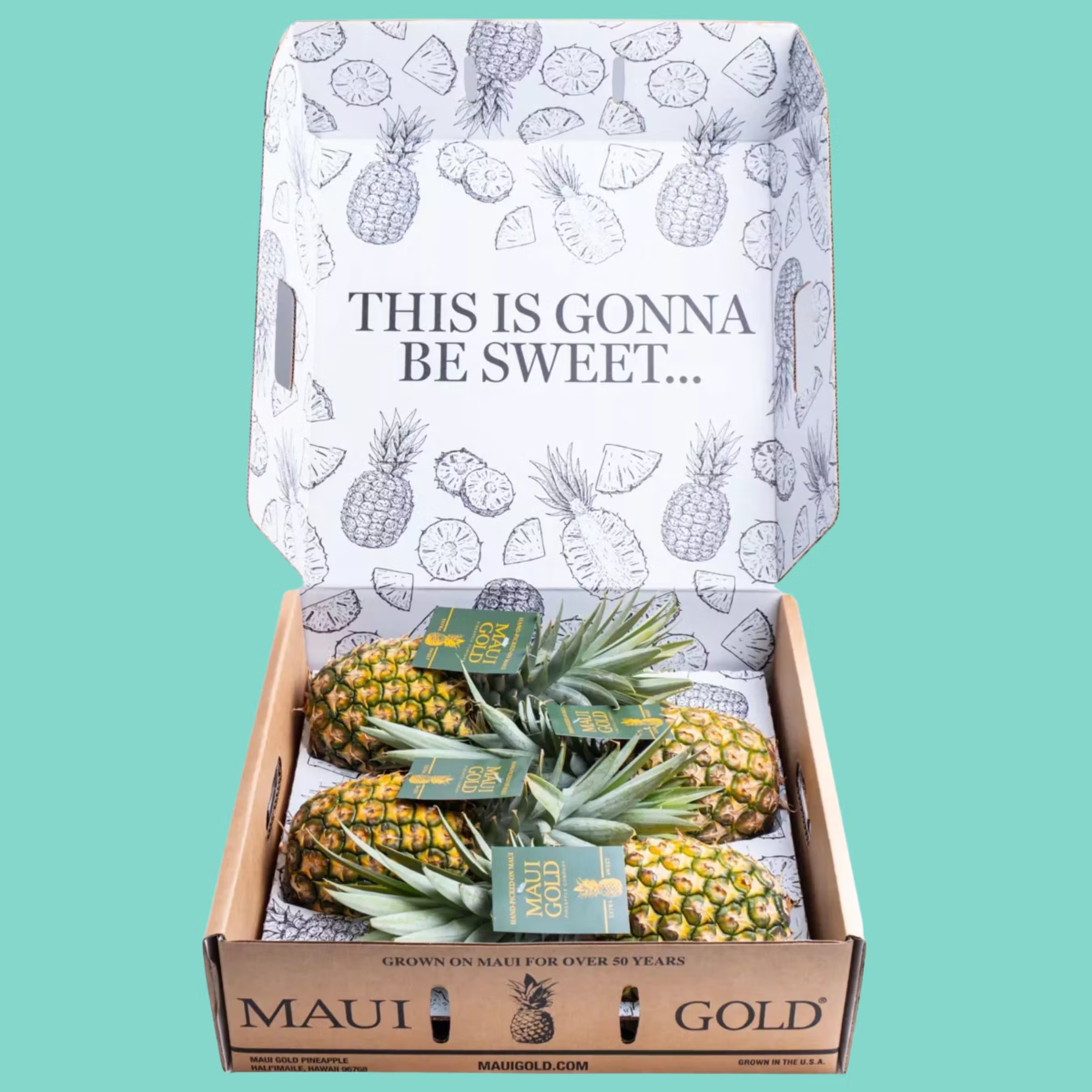 Maui GoldÂ® Pineapple - 4 Pack