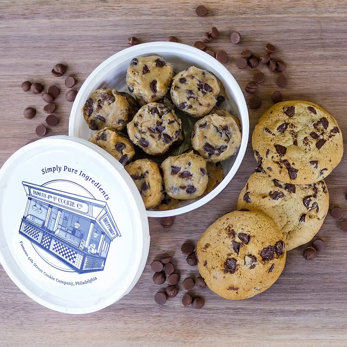Bake-at-Home Chocolate Chip Cookie Dough