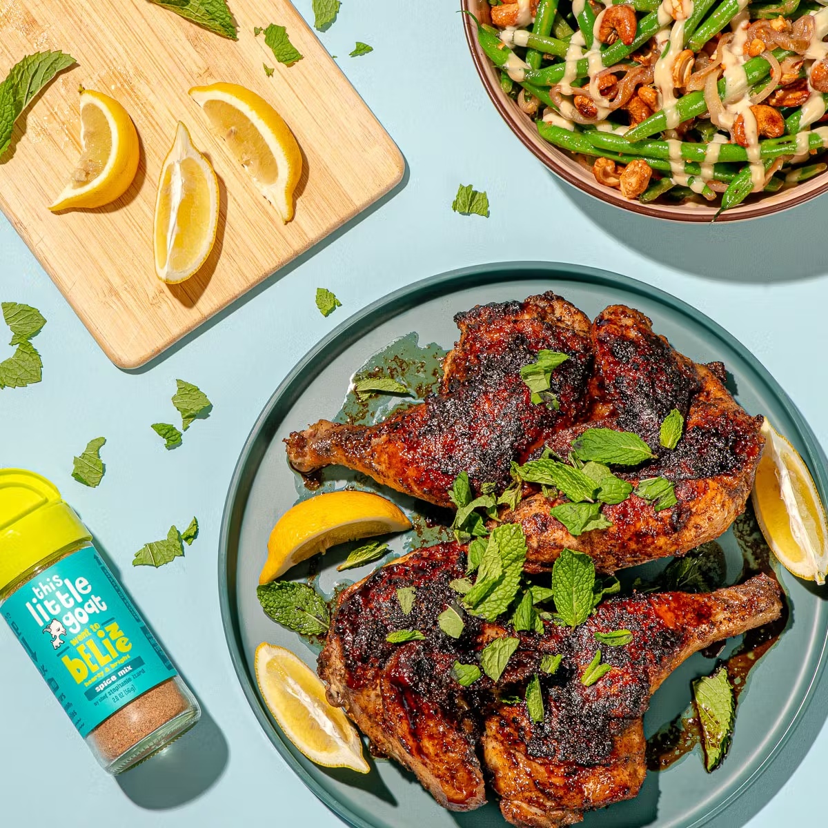 Citrus-Spiced Split Chicken + Cocktail Kit for 4
