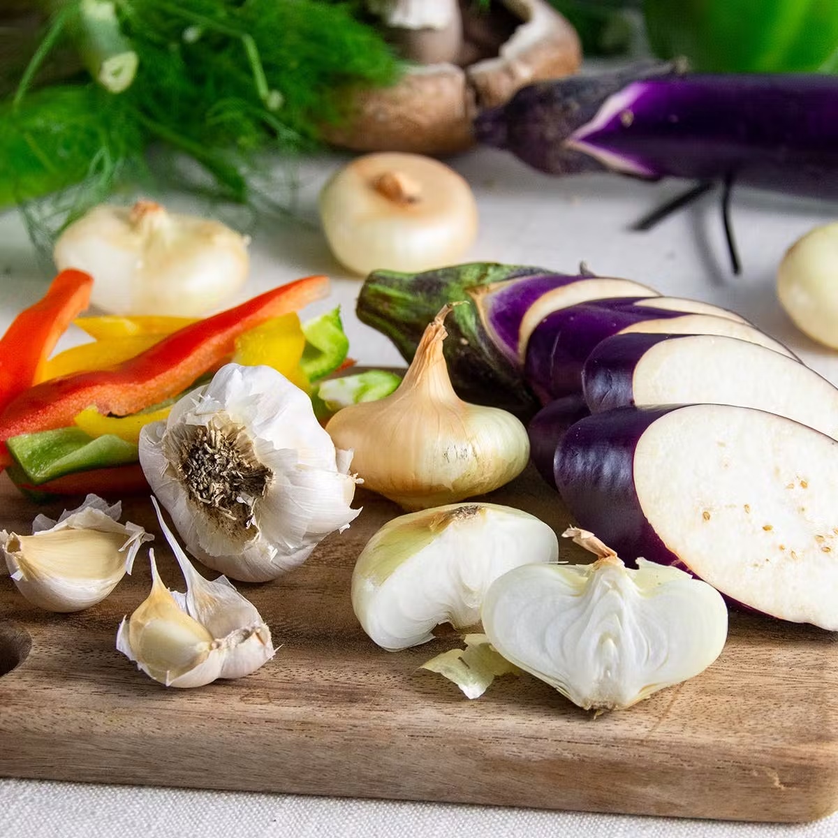 Grilling Vegetables Gift Basket