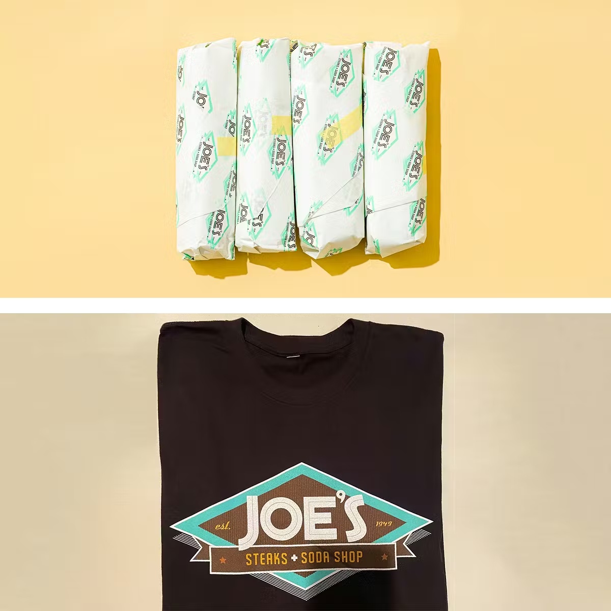 Cheesesteaks + T-Shirt Gift Set - Choose Your Own 4 Pack
