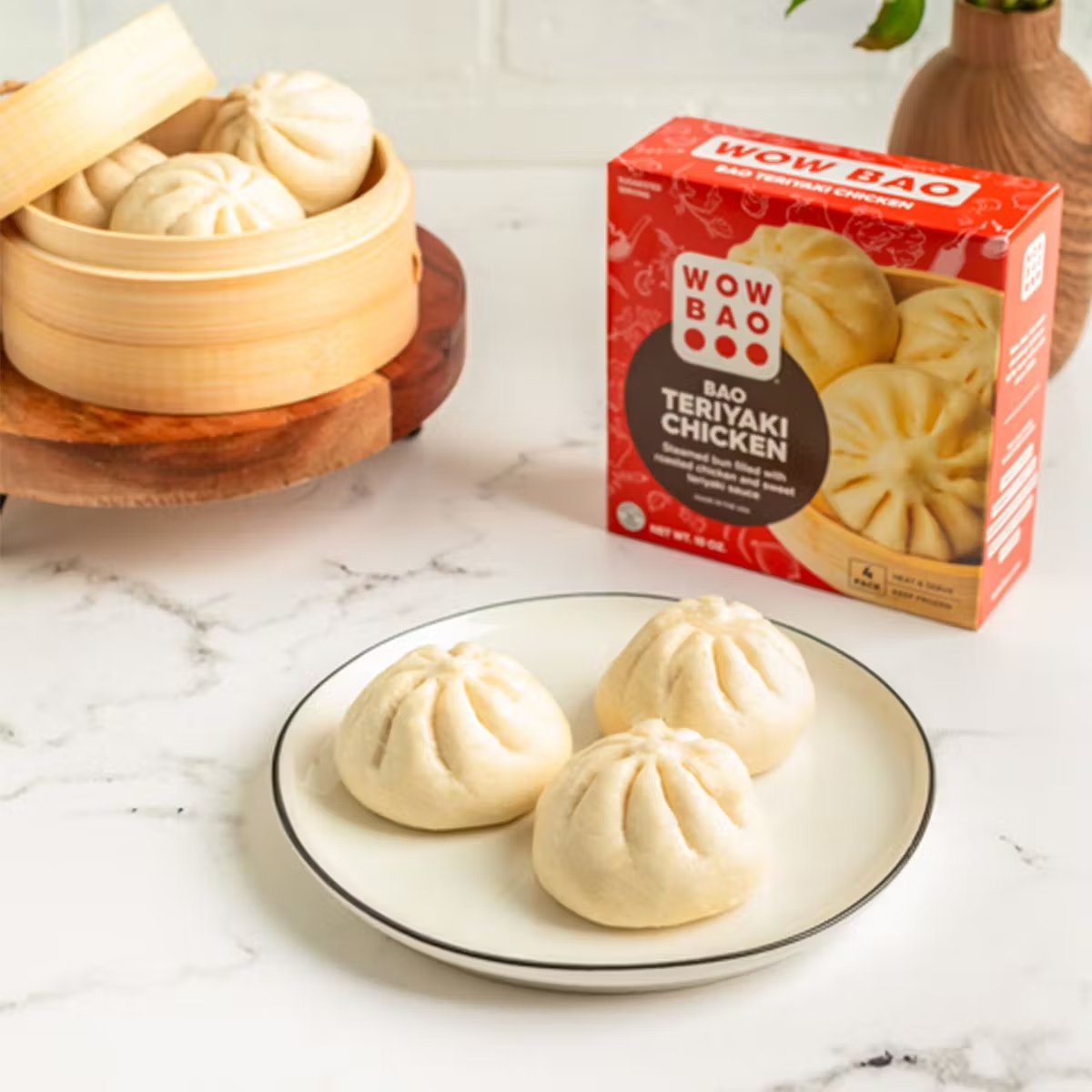 Teriyaki Chicken Bao - 24 Pack