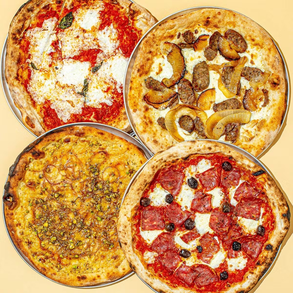 Wood Fired Pizza + Sicilian Pizza - Choose Your Own 4 Pack