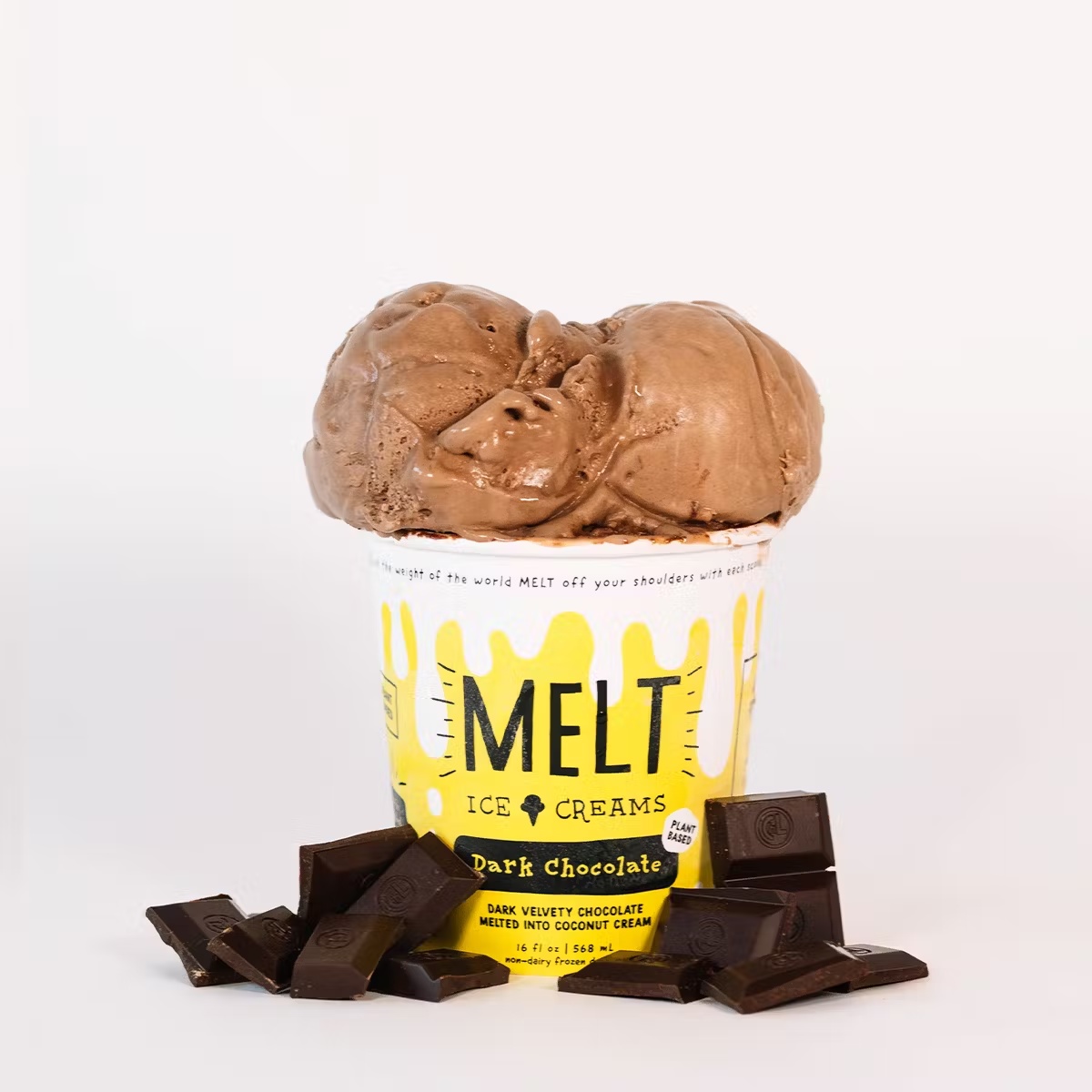 Dark Chocolate Vegan Ice Cream - 6 Pints