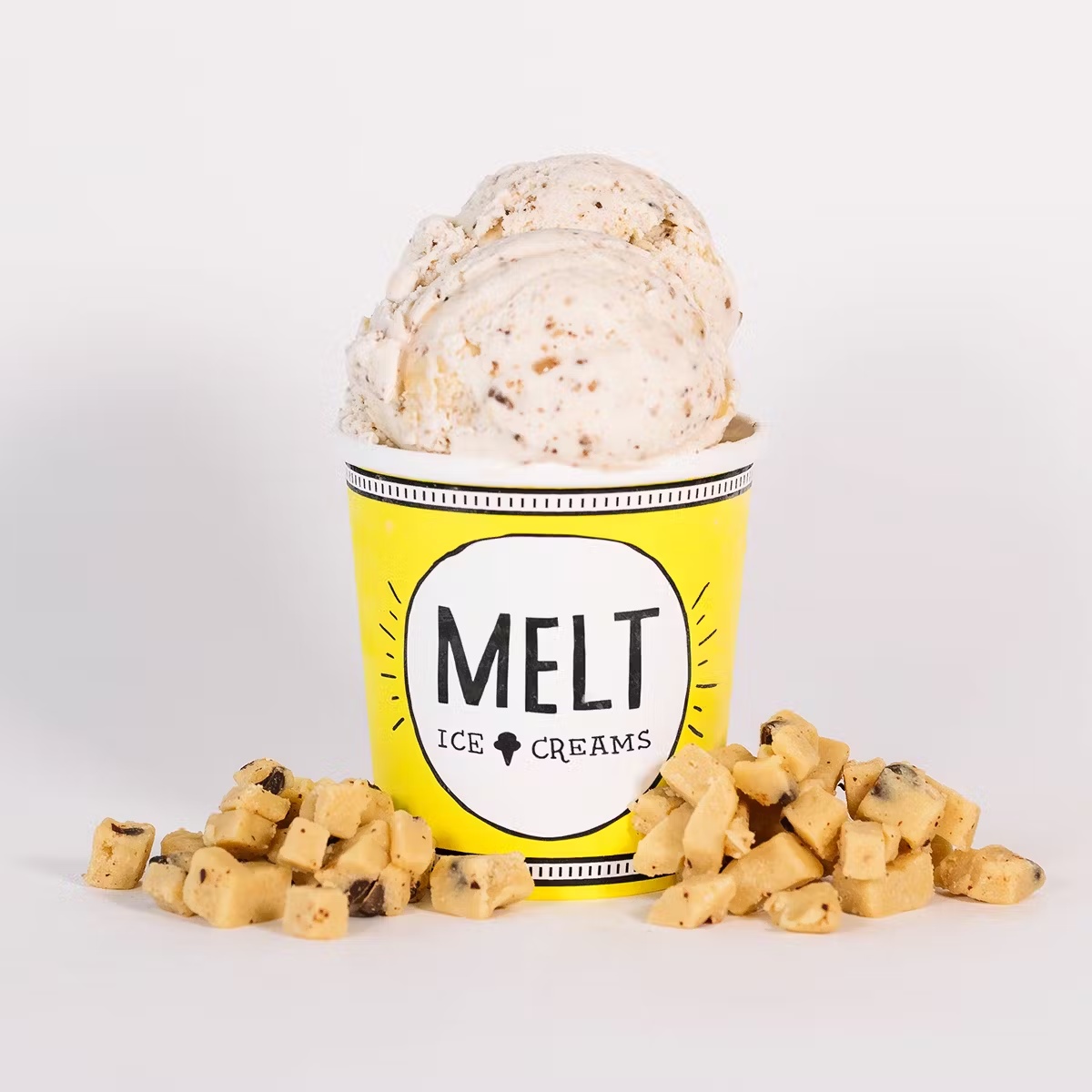Loaded Cookie Dough Ice Cream - 6 Pints