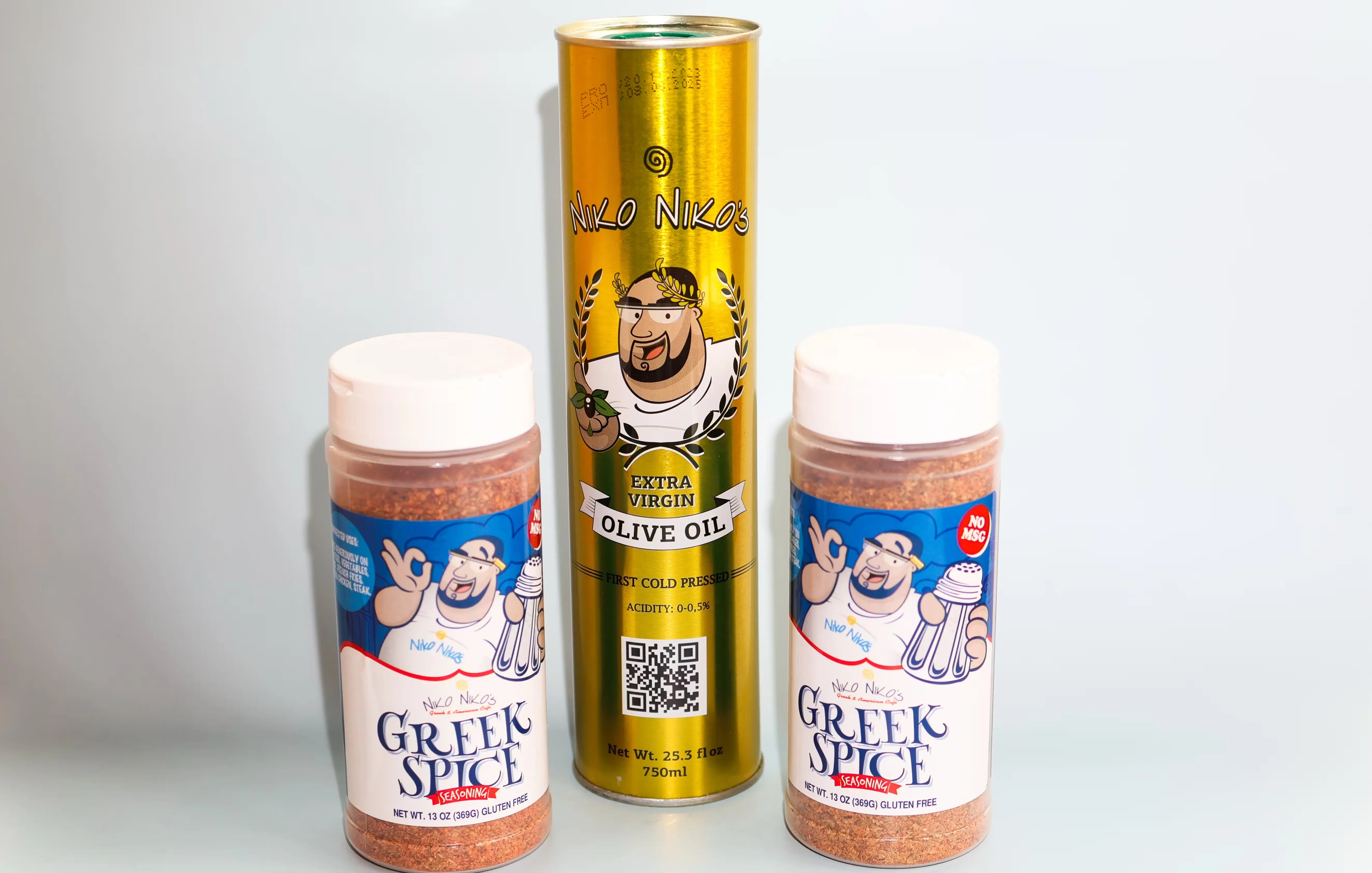 Extra Virgin Olive Oil + Spices Combo - 3 Pack