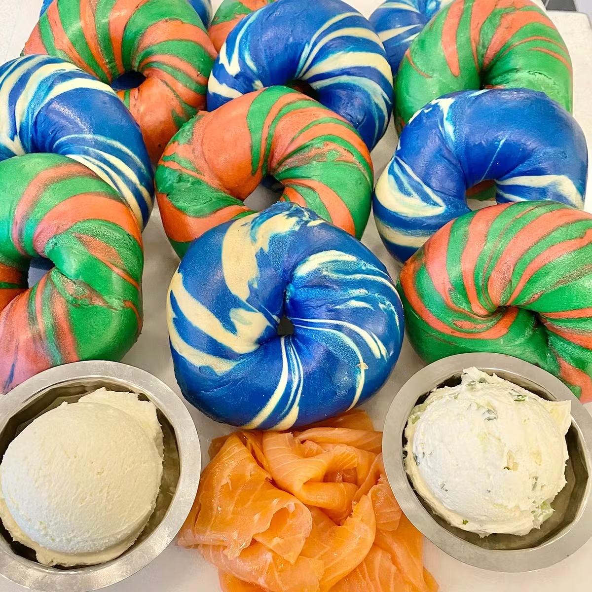 Classic Holiday Bagel Brunch for 12