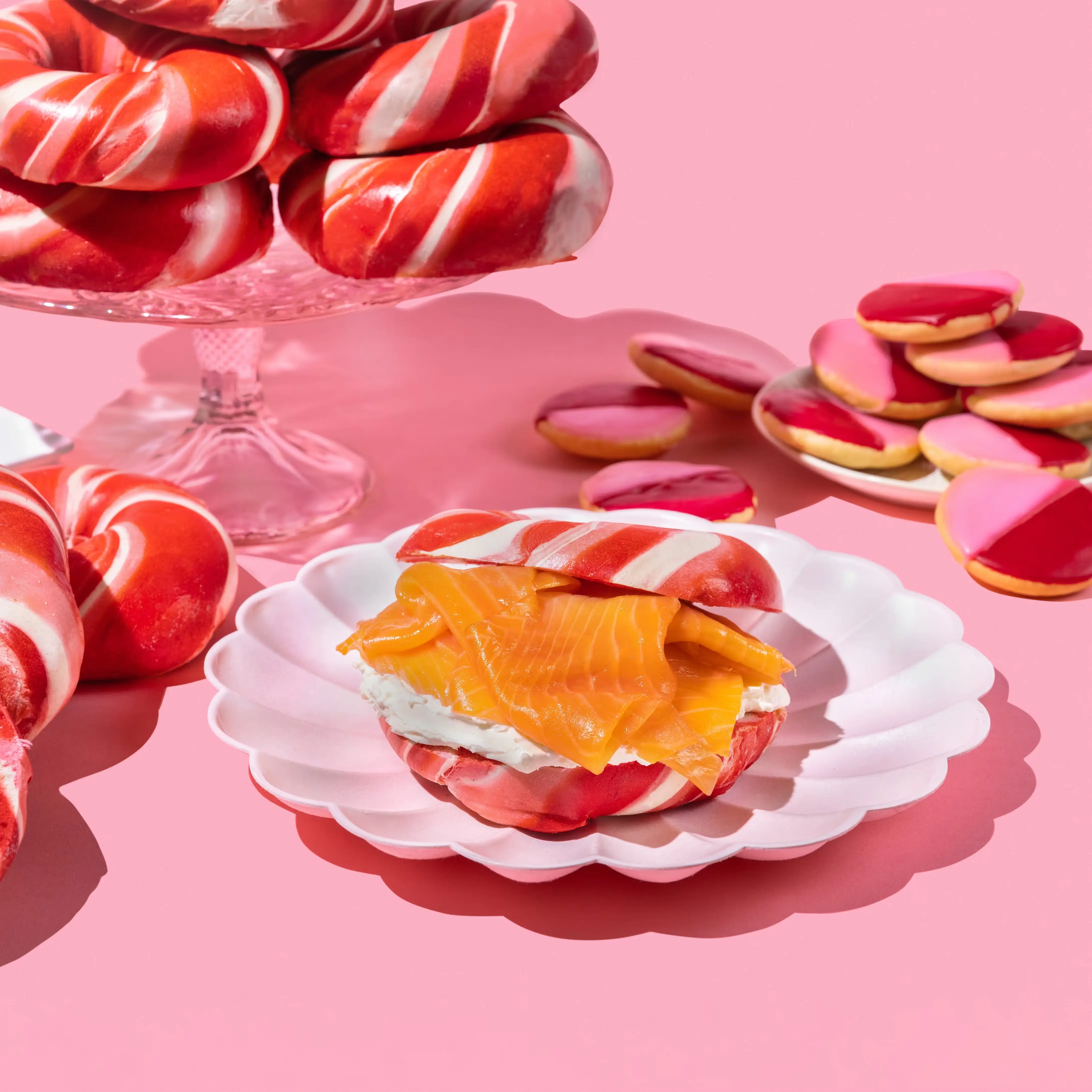 Valentine's Day Bagel Brunch for 12