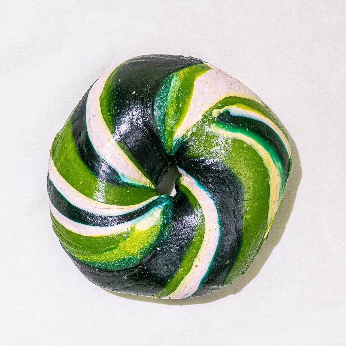 Dozen St. Patrick's Day Green Bagels