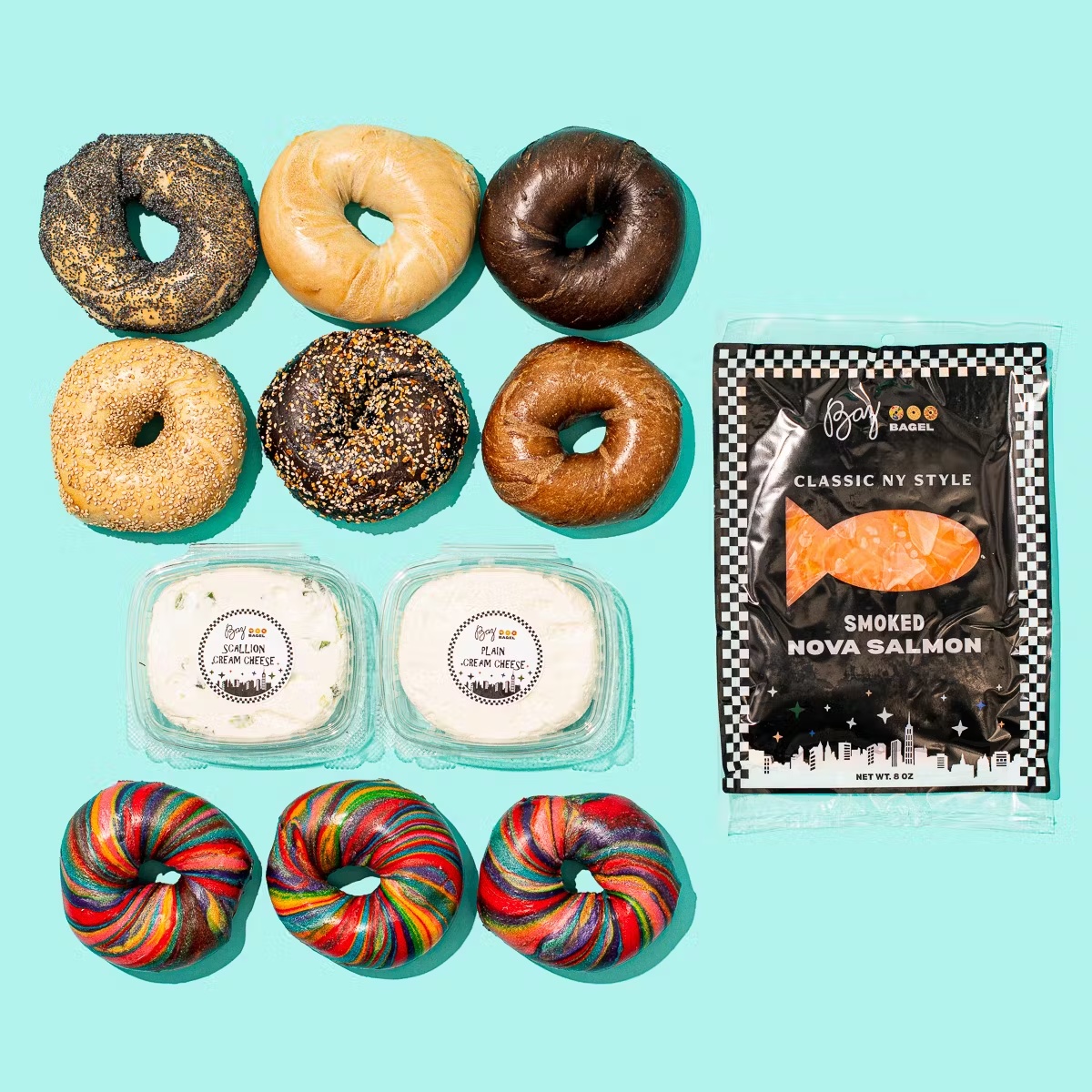 Classic Bagel Brunch for 6 + 3 FREE Bagels