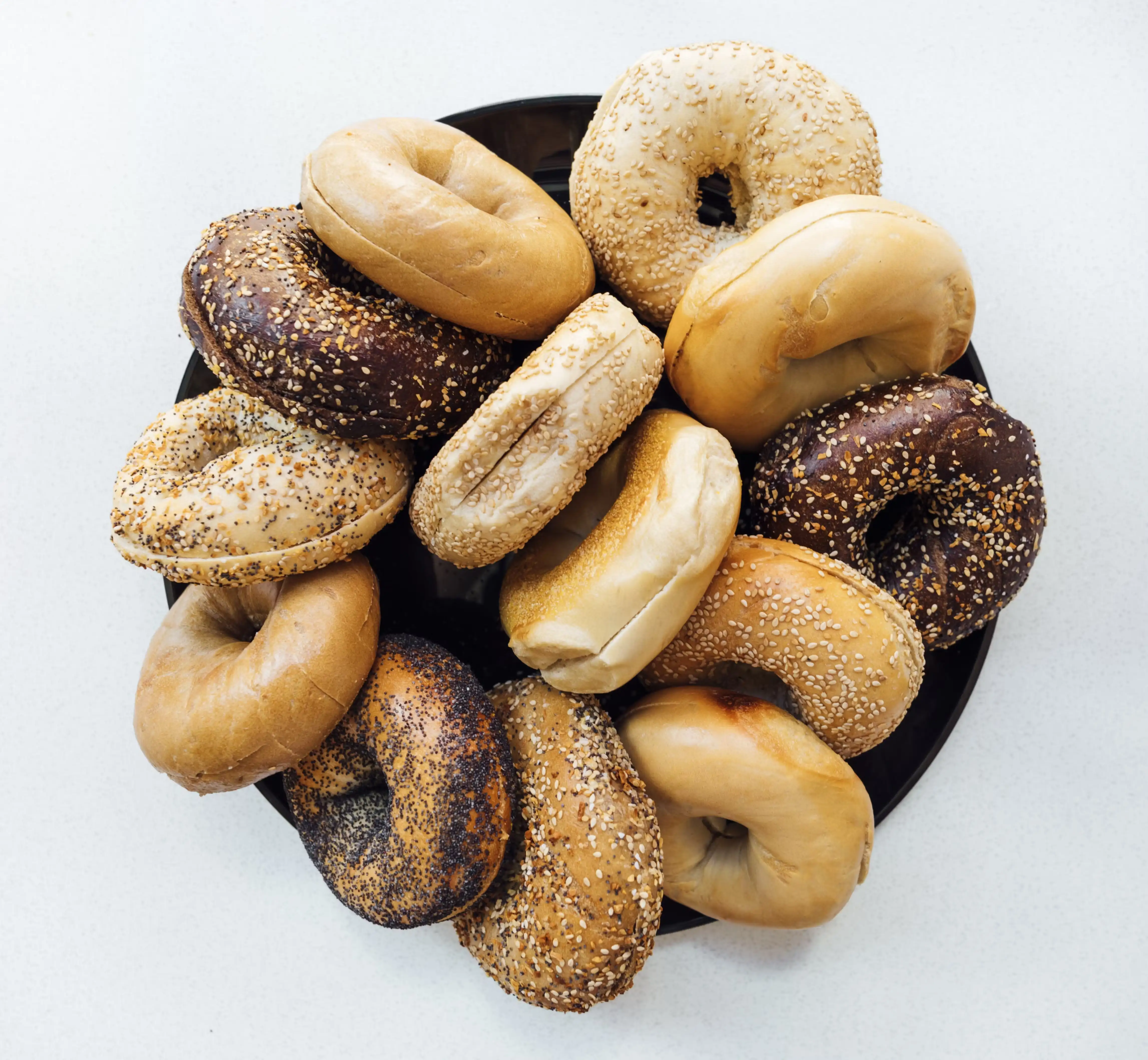Dozen Classic NYC Bagels + 3 FREE Bagels