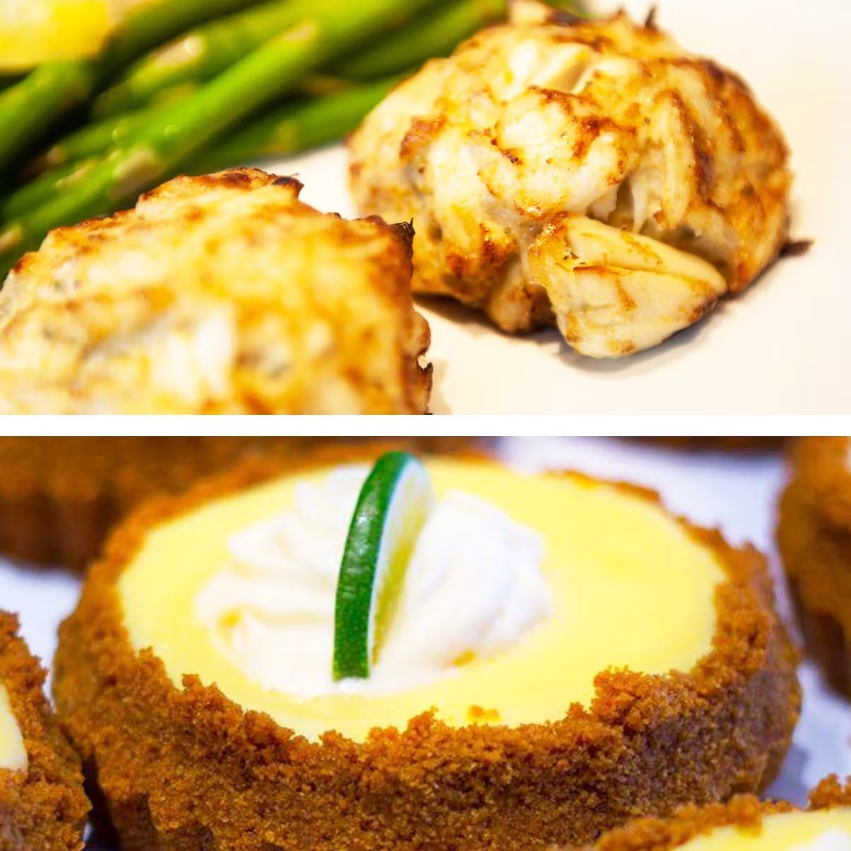 Jumbo Lump Crab Cakes + Key Lime Tarts - 4 Pack