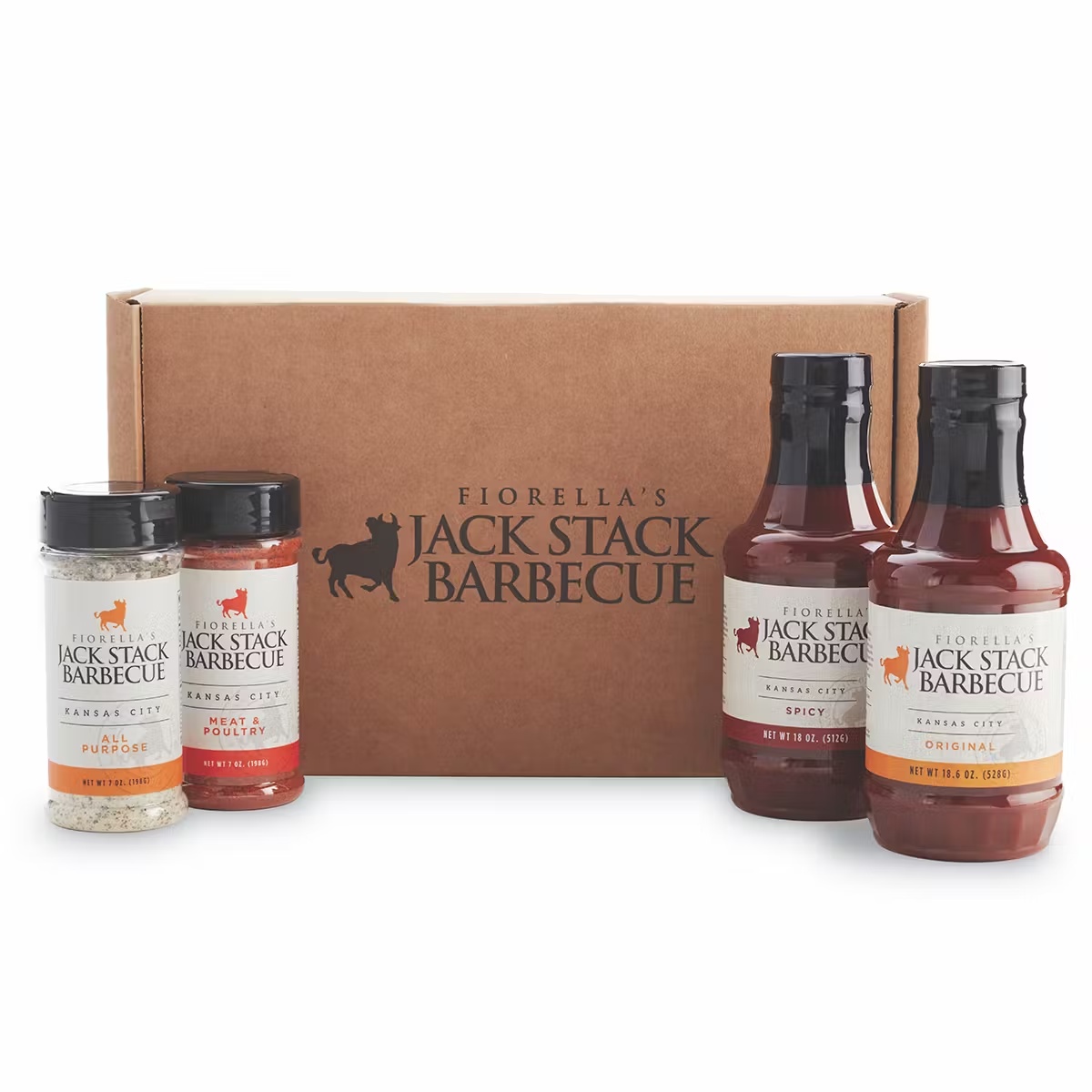 Sauce & Rub Gift Set - 4 Pack