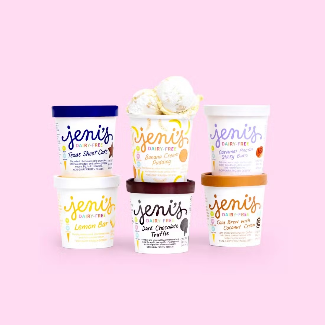 Dairy-Free Ice Cream Collection - 6 Pints