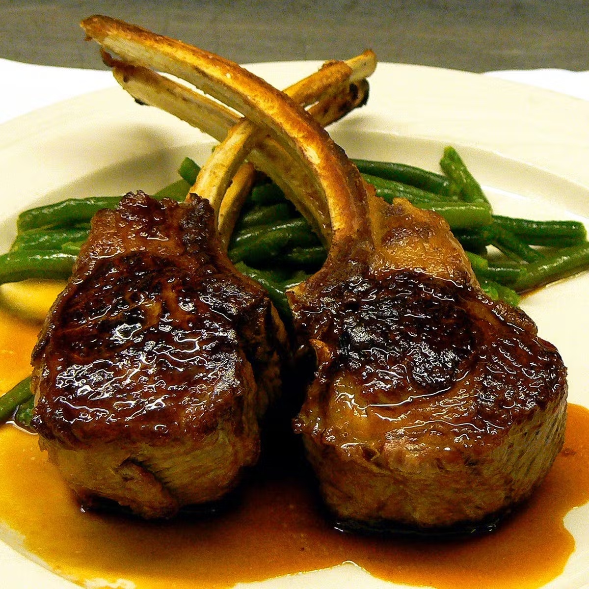 Double Lamb Chops