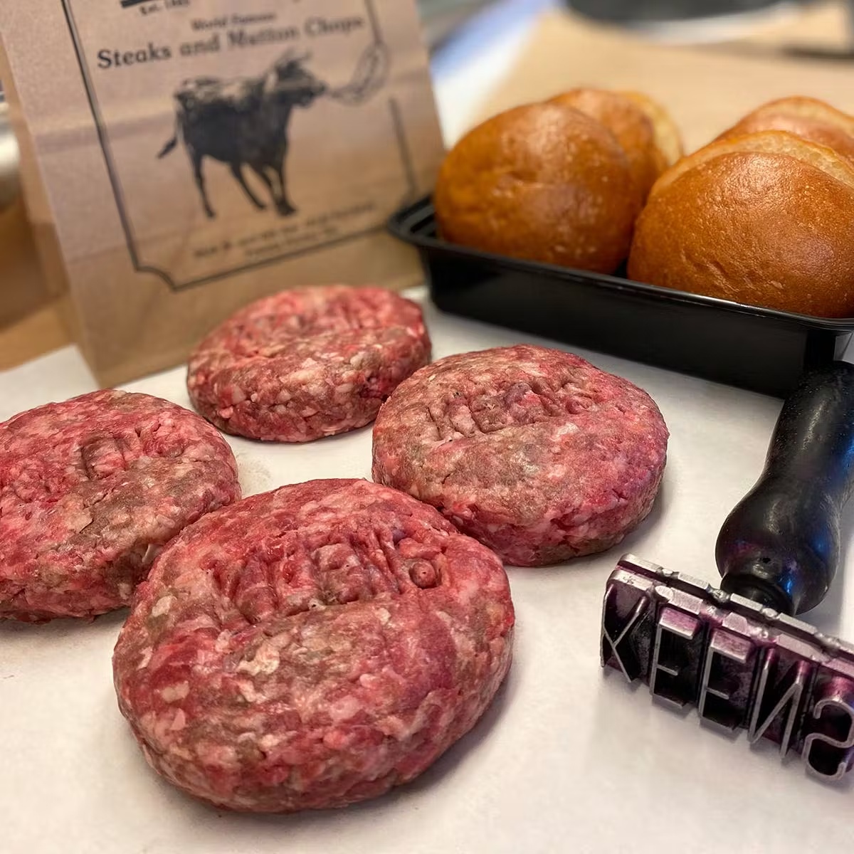 Keens Burger Kit for 4