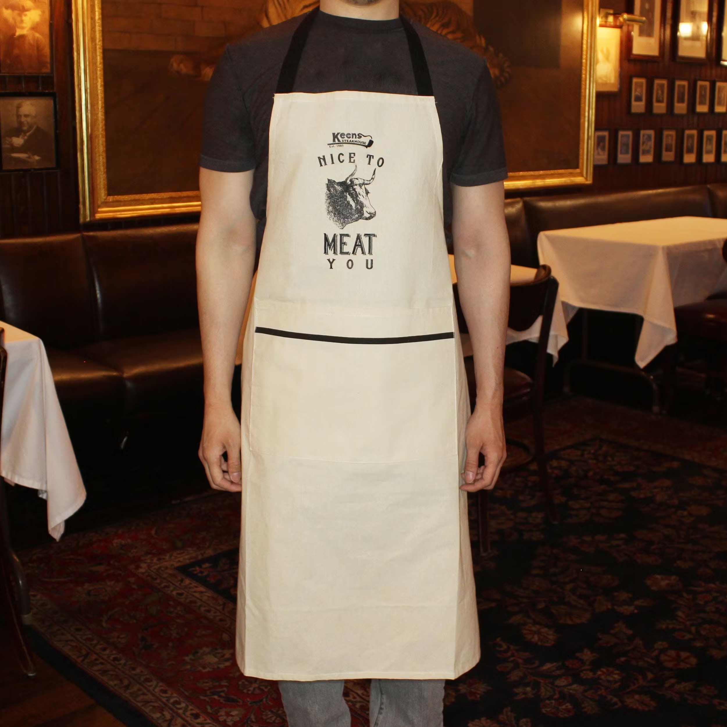 Keens "Nice to Meat You" Apron