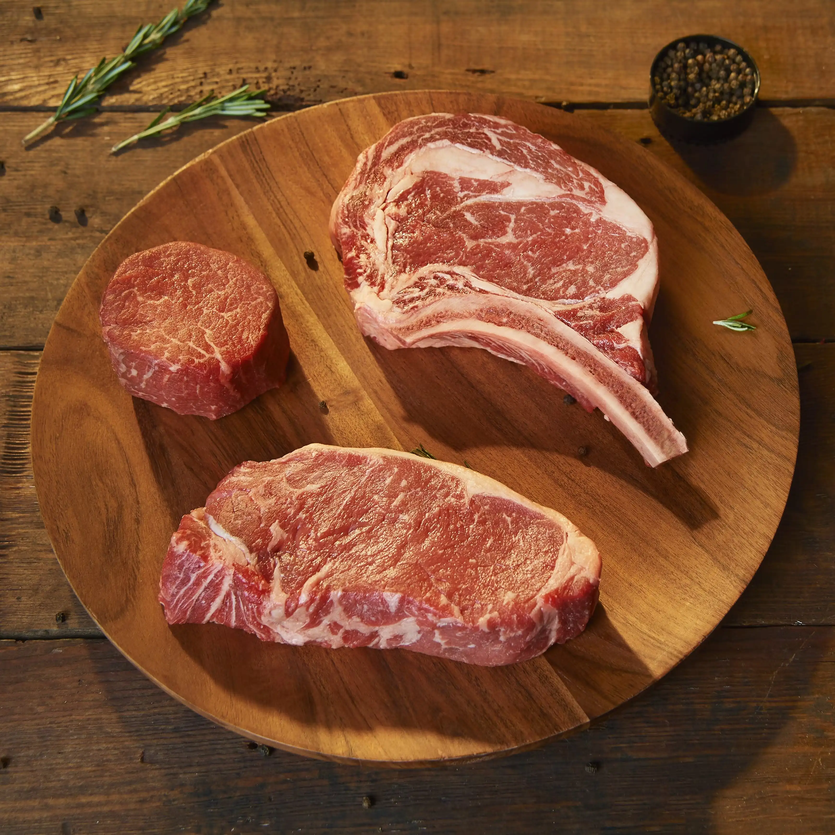 Wet-Aged Upper Choice Steak Sampler - 6 Pack