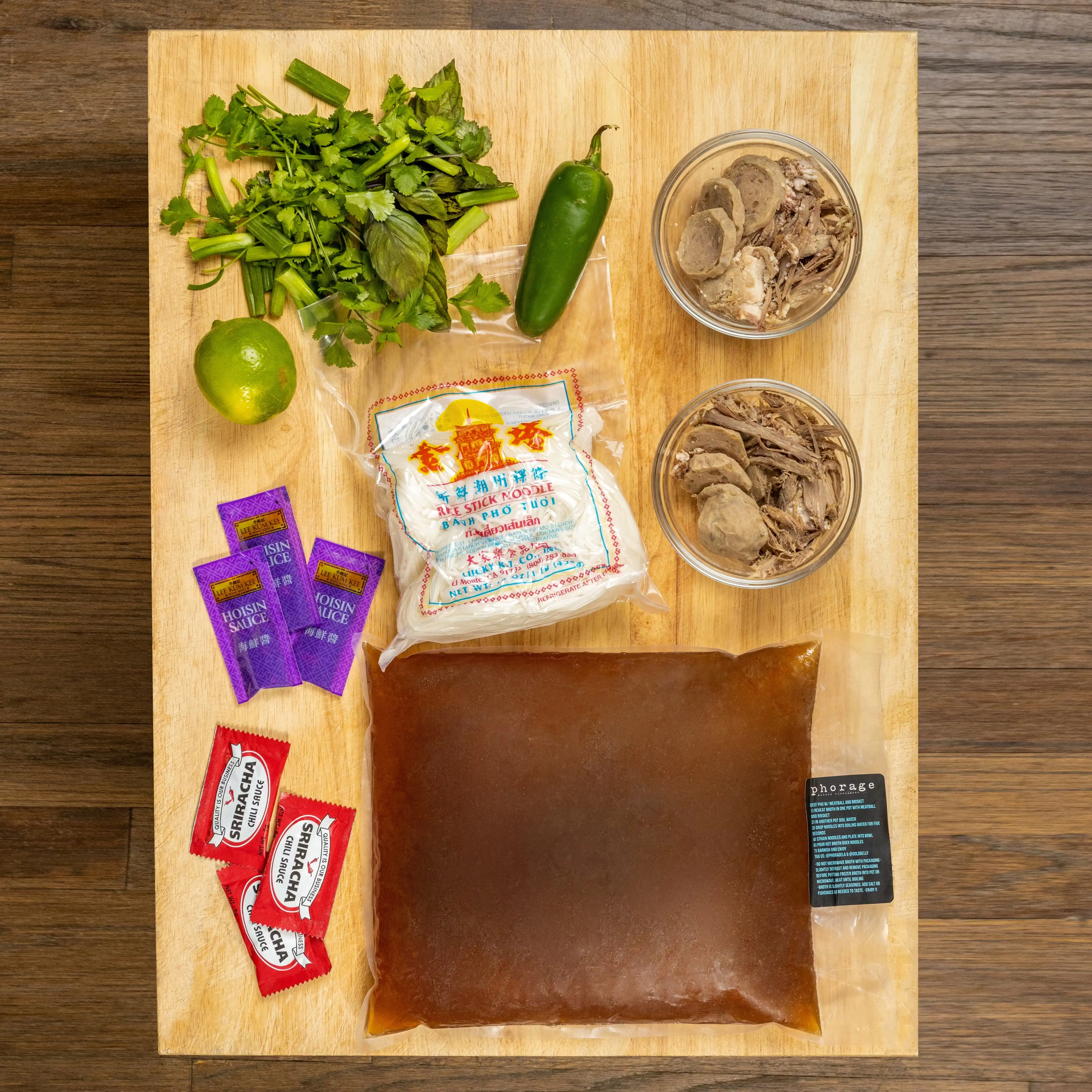 Beef Pho Kit for 2