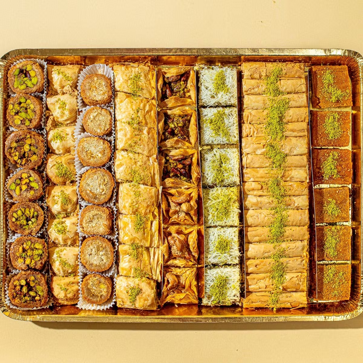 Full Mixed Pastry Tray - 60 Pieces