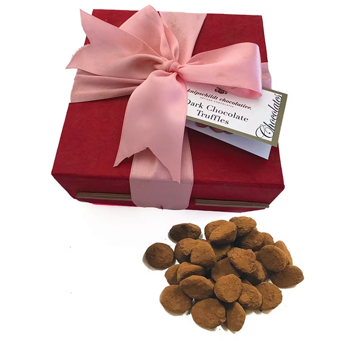 Dark Chocolate Truffles Gift Box