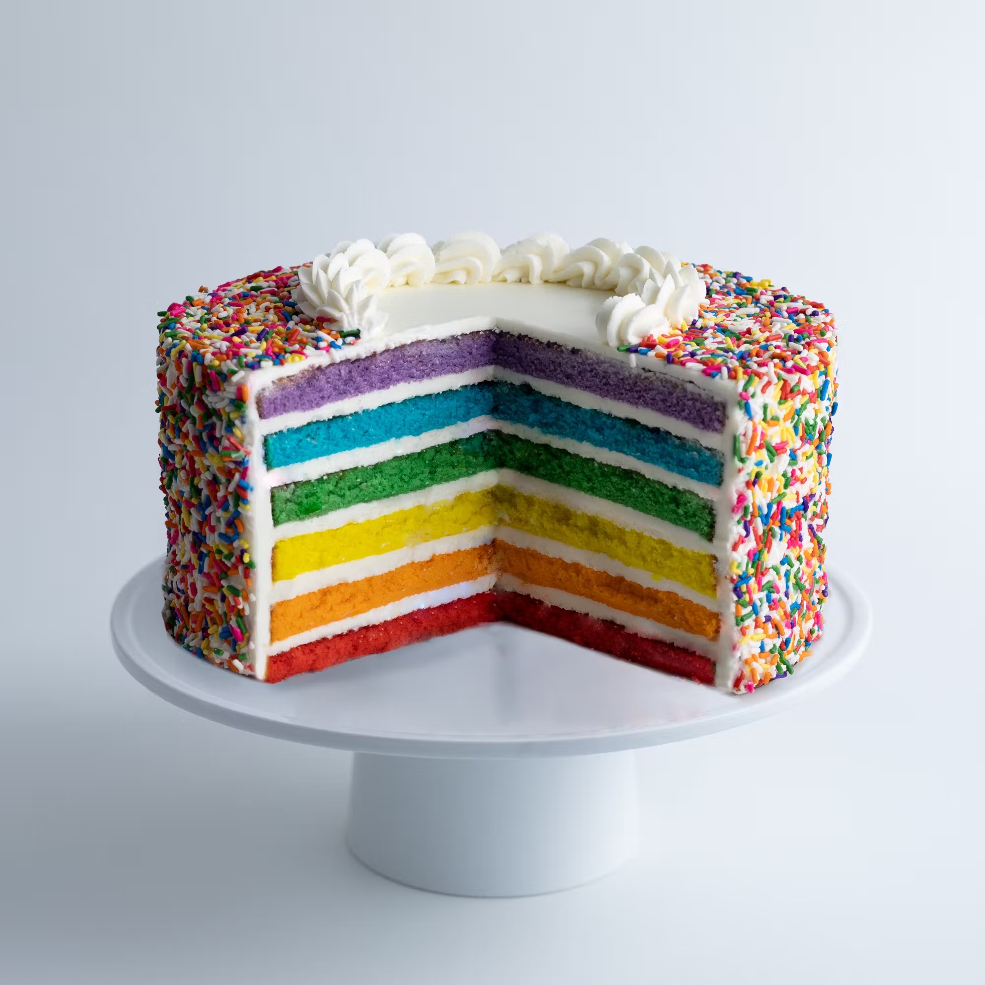 Rainbow Cake - 10"