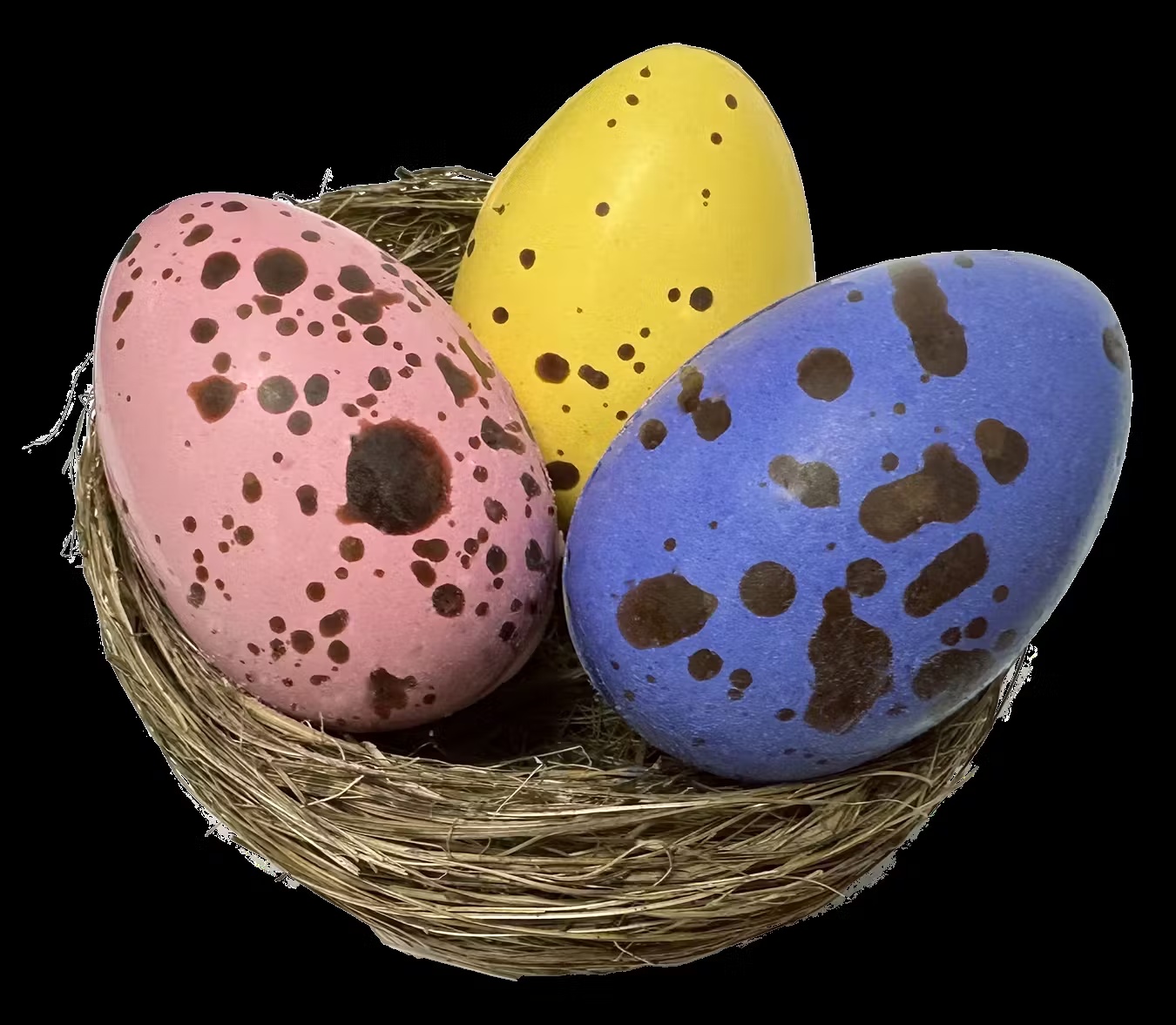 "Spring's Palette" Chocolate Nesting Egg Trio