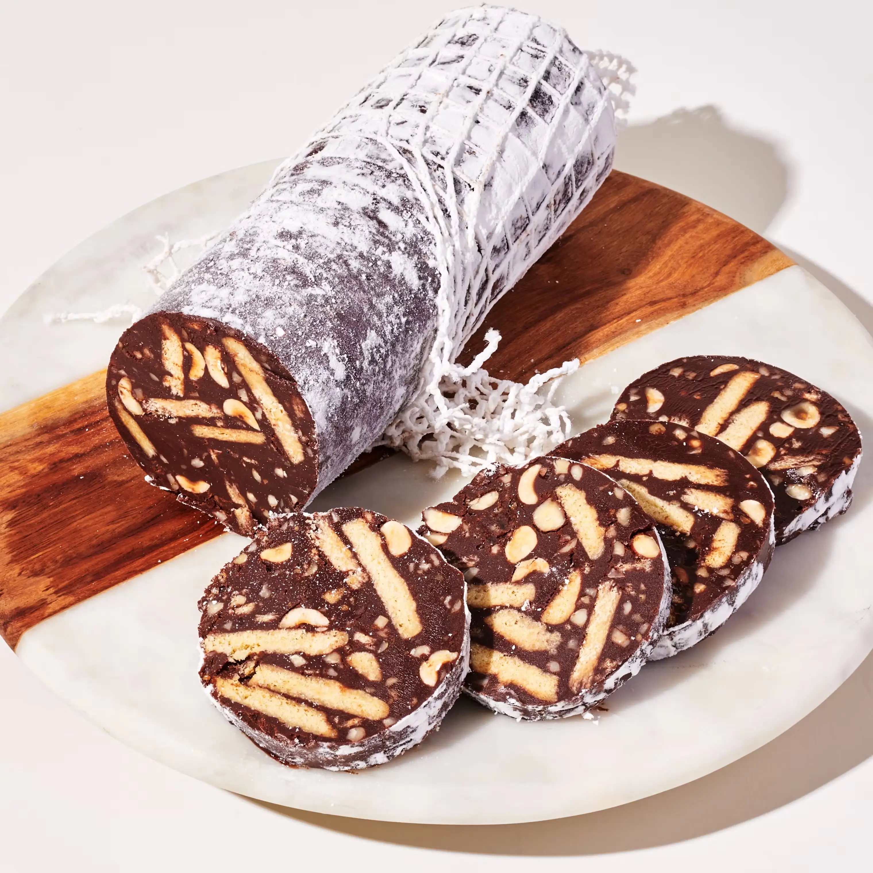 Chocolate Hazelnut Salami