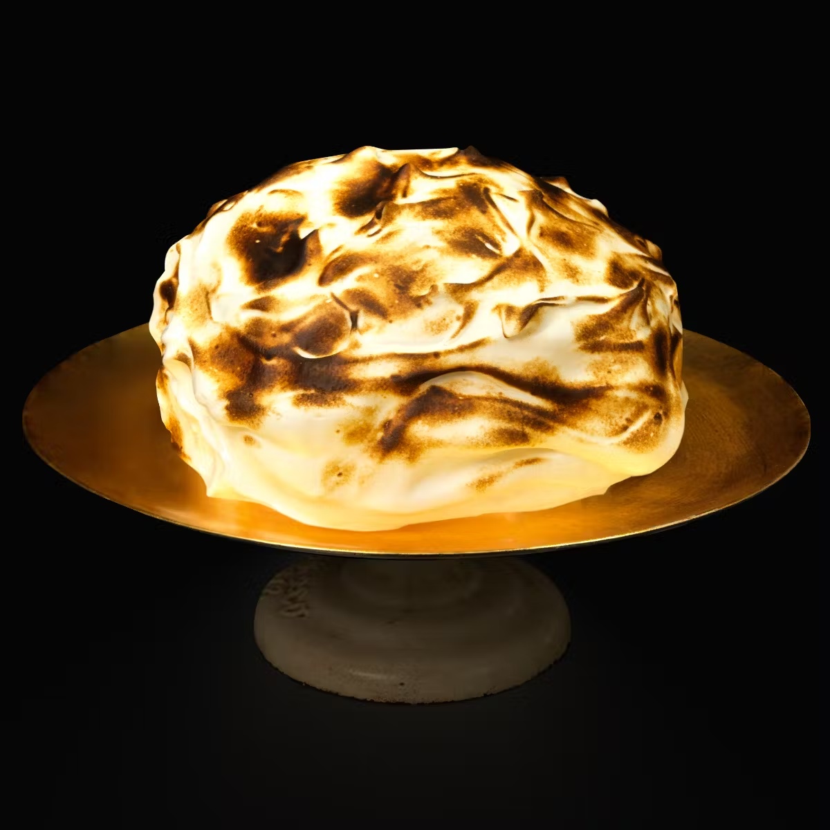 Delmonico's Baked Alaska Cake
