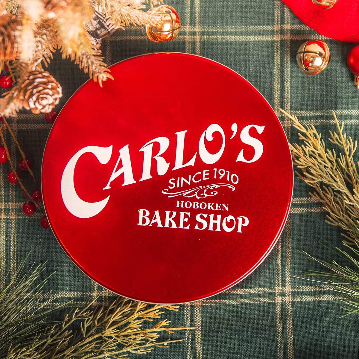 Carlo's Bakery Christmas Cookie Tin