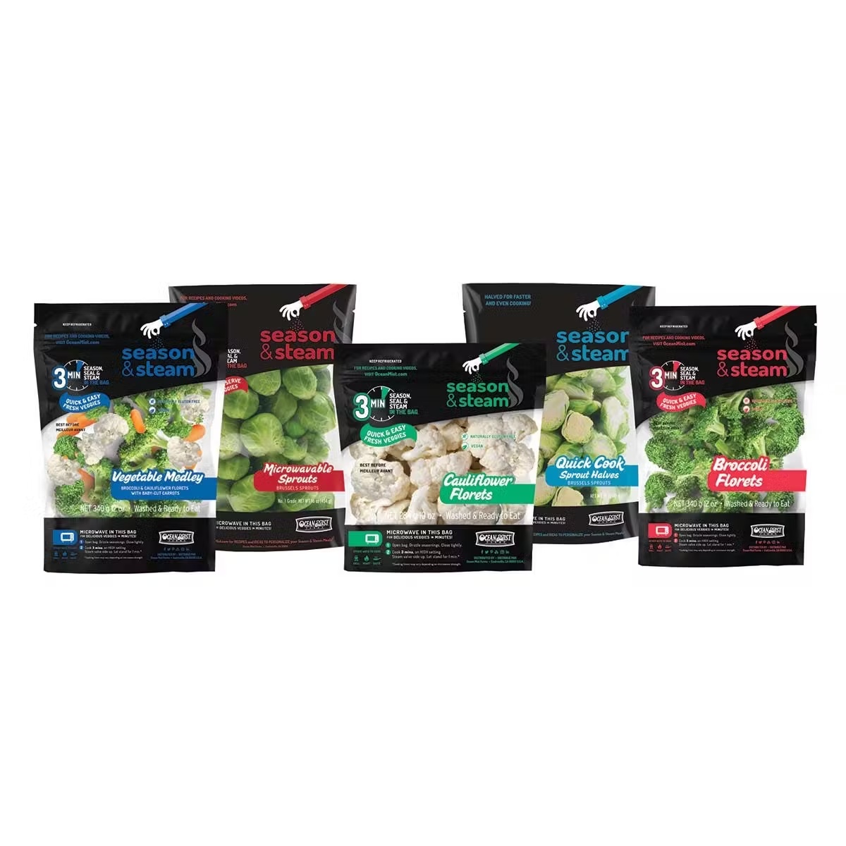 "Fresh Veggies for a Week" Farmer's Choice Medley - 5 Pack
