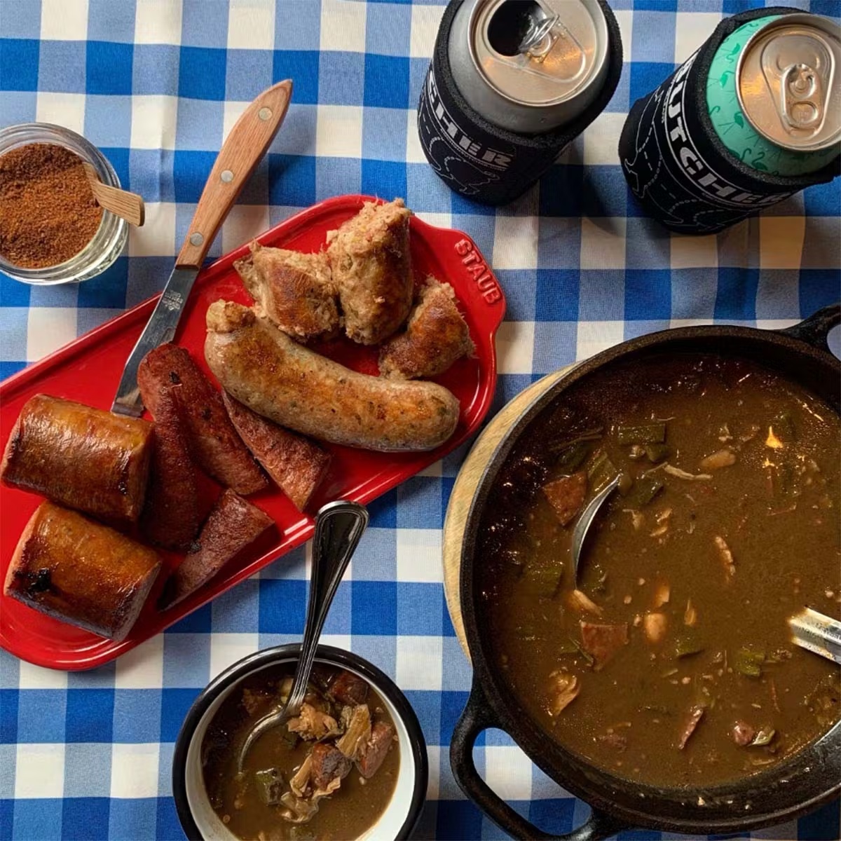 Butcher's Cajun Survival Kit for 4