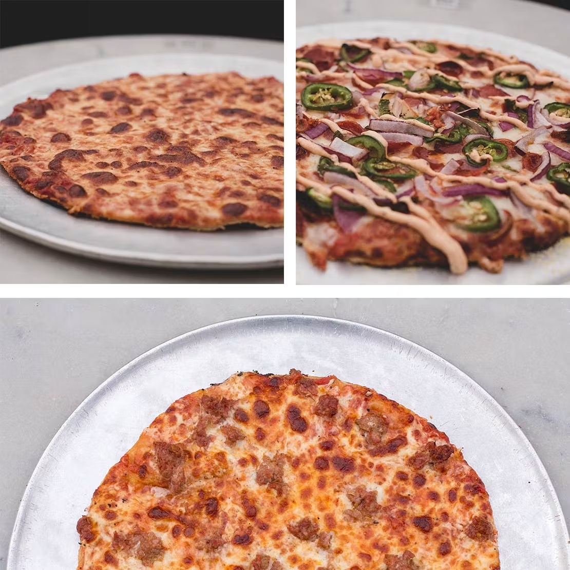Thin Crust Pizza - Choose Your Own 3 Pack