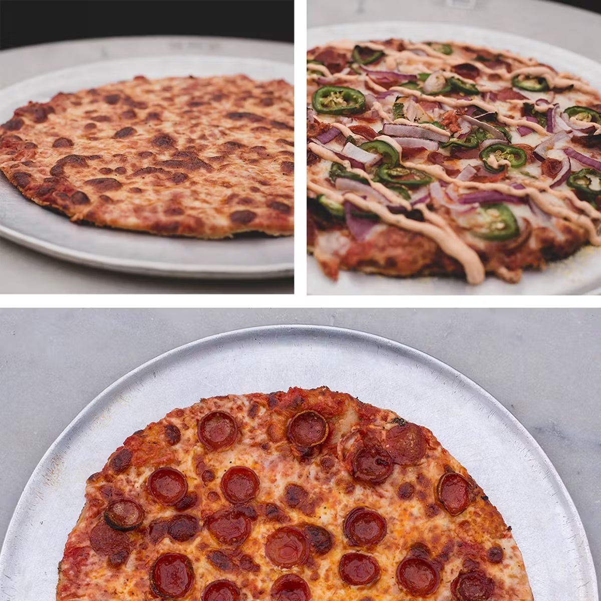 Thin Crust Pizza Sampler - 3 Pack