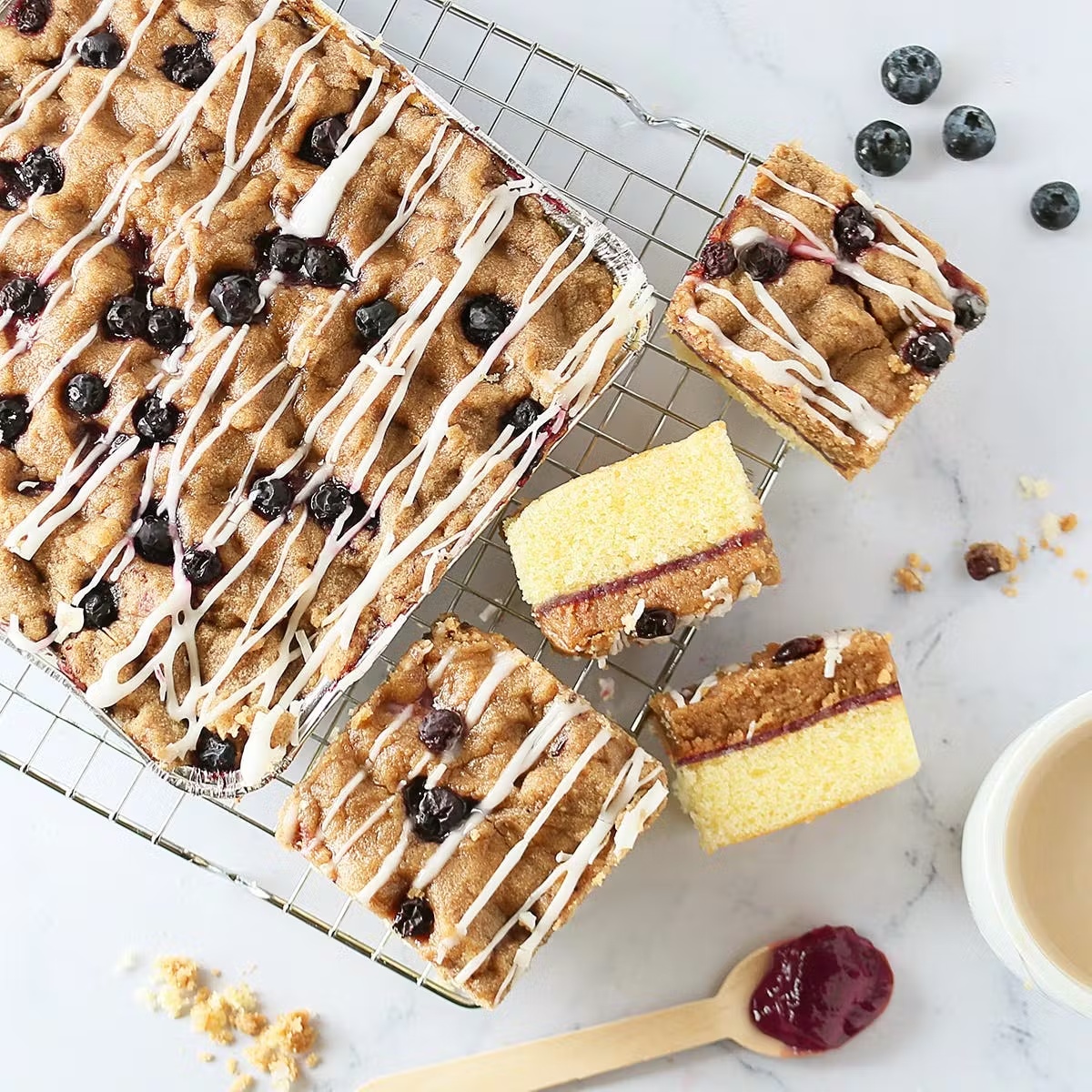 Blueberry Crumb Cake - 2 Pack