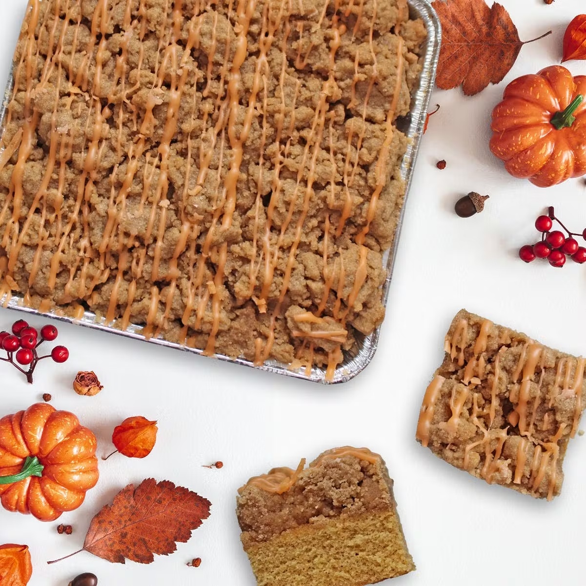 Pumpkin Crumb Cake - 2 Pack