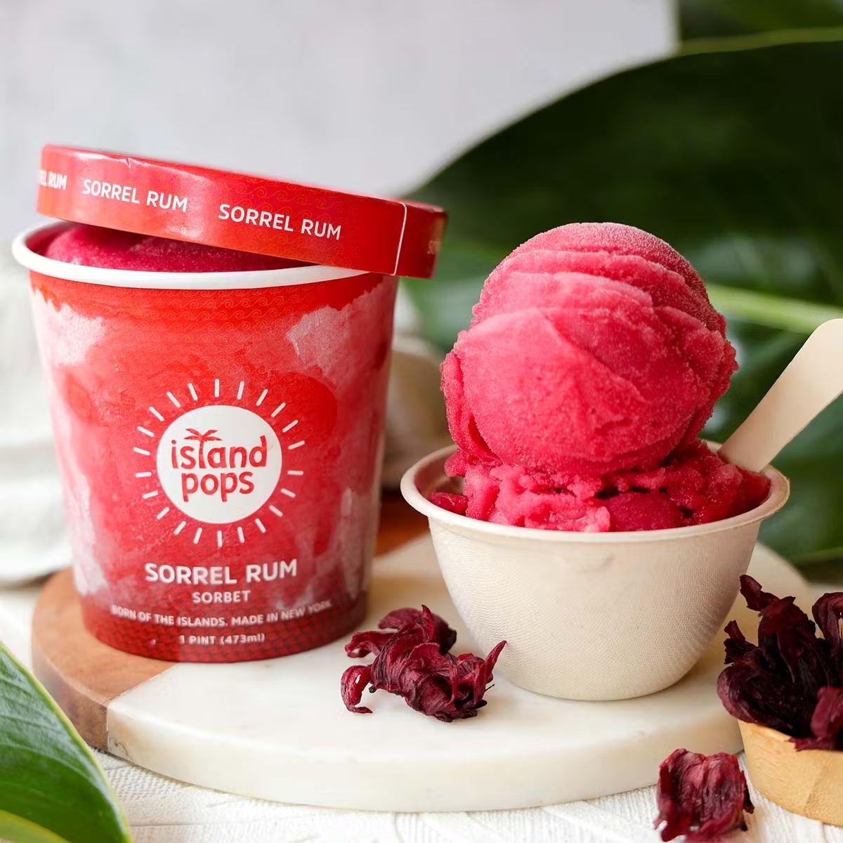 Sorrel Rum Sorbet - 4 Pints