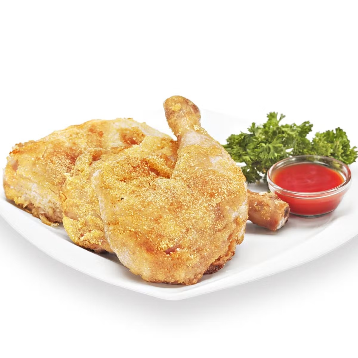 Kosher Breaded Chicken Quarters - 5 lbs.