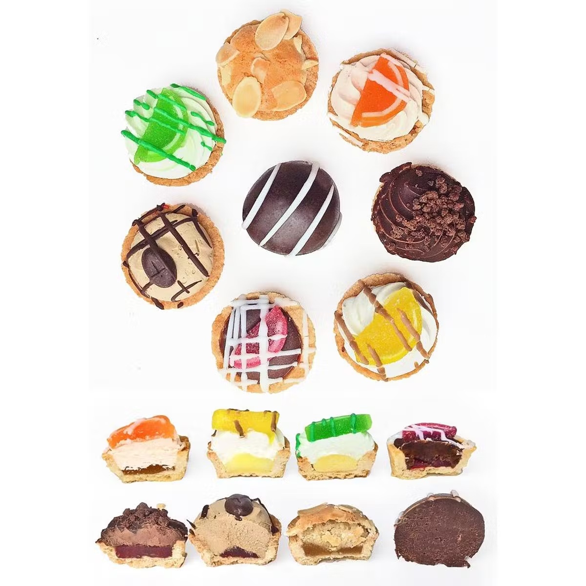 Kosher Mini Delites Tartlet Assortment - 24 Pack