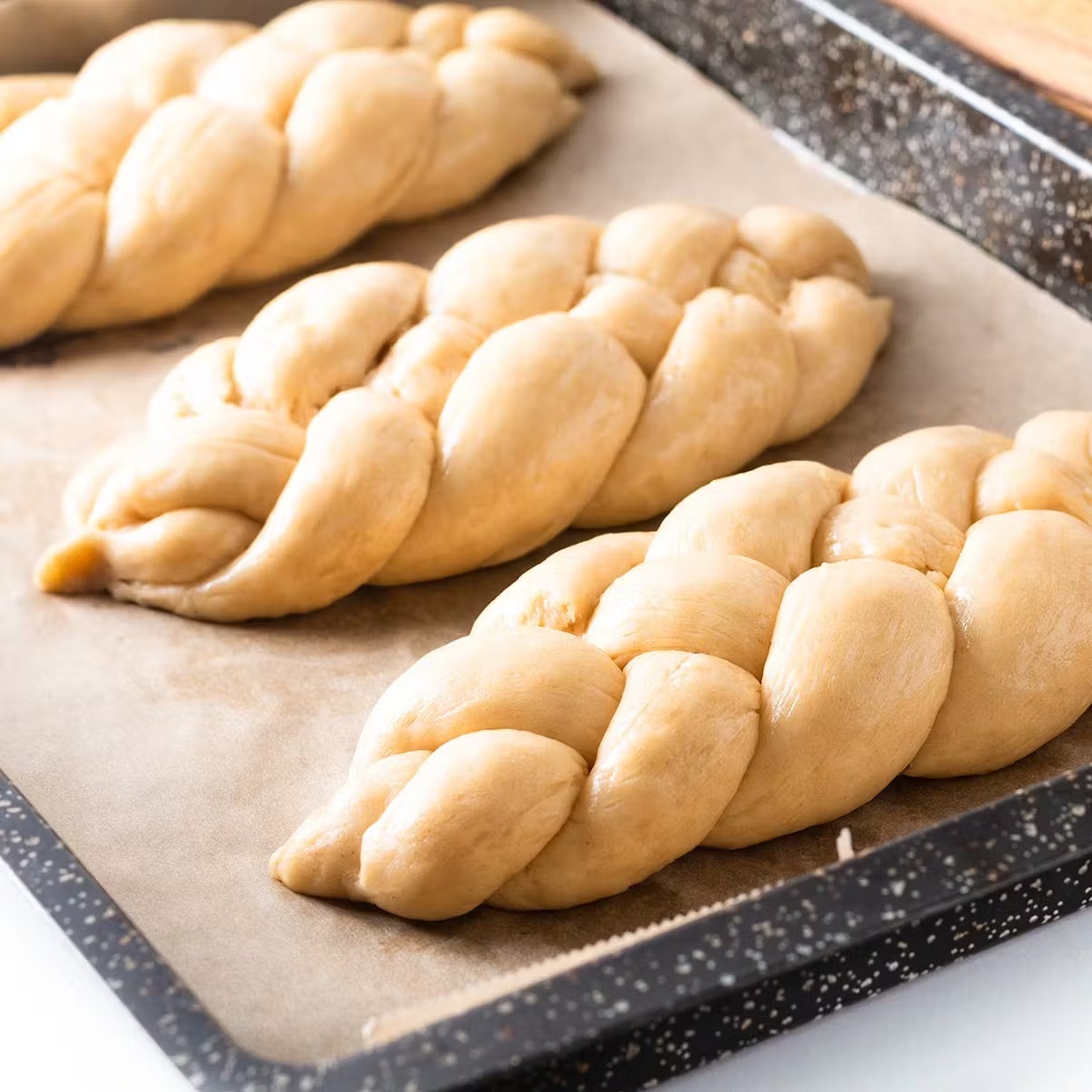 Kosher Frozendorf Ready-to-Bake Braided Challah - 2 Pack