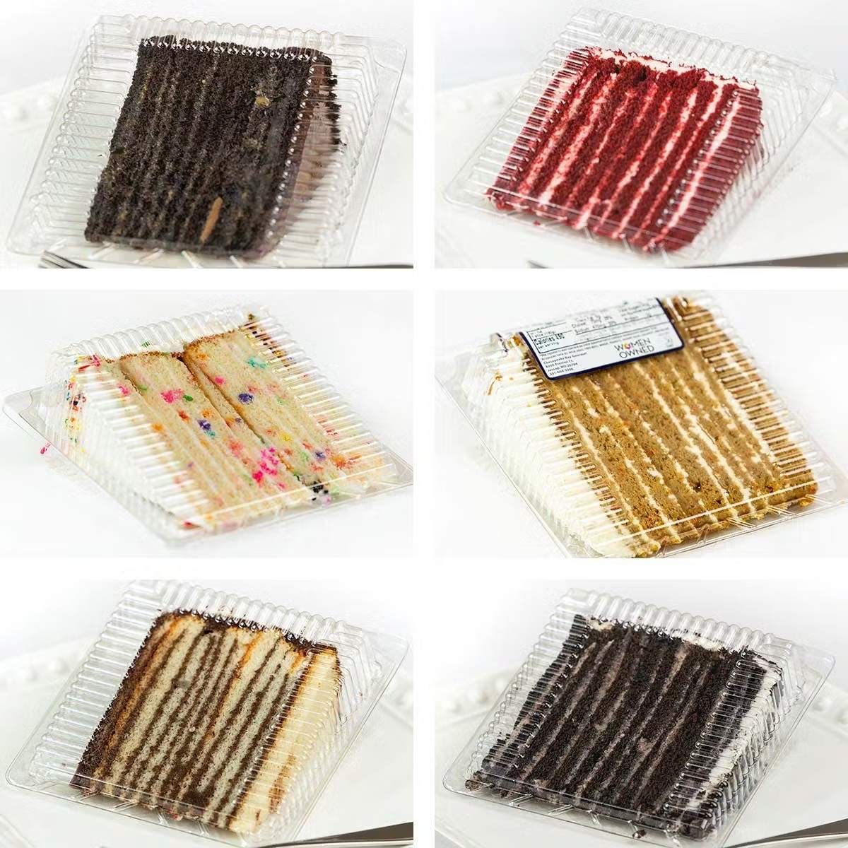 Smith Island Cake Slice Assortment - 6 Slices
