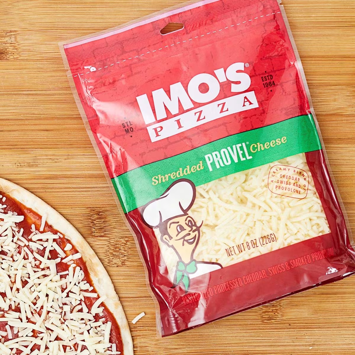 Imo's Pizza + Provel + Dressing Family Pack