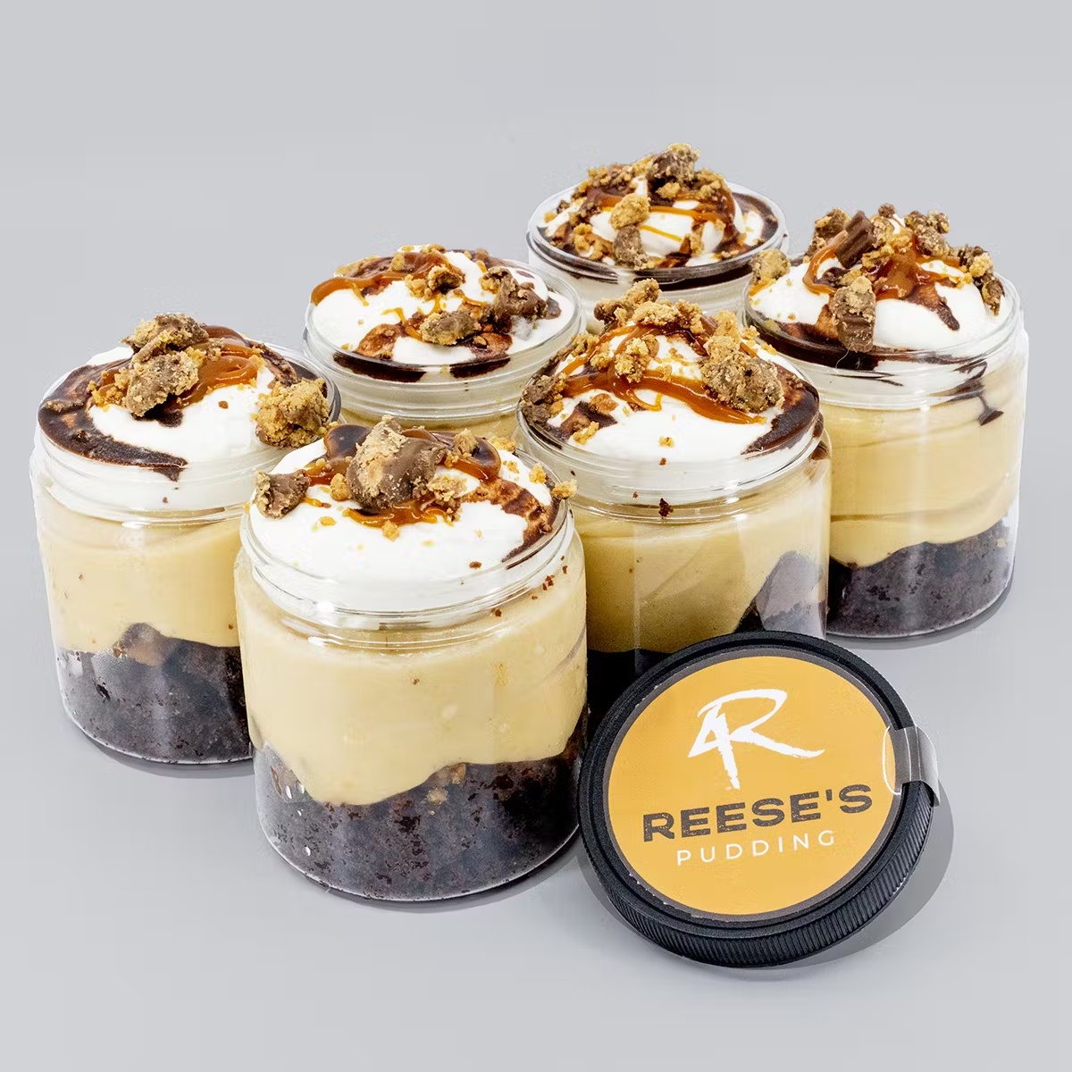 Reese's Pudding Jars - 6 Pack